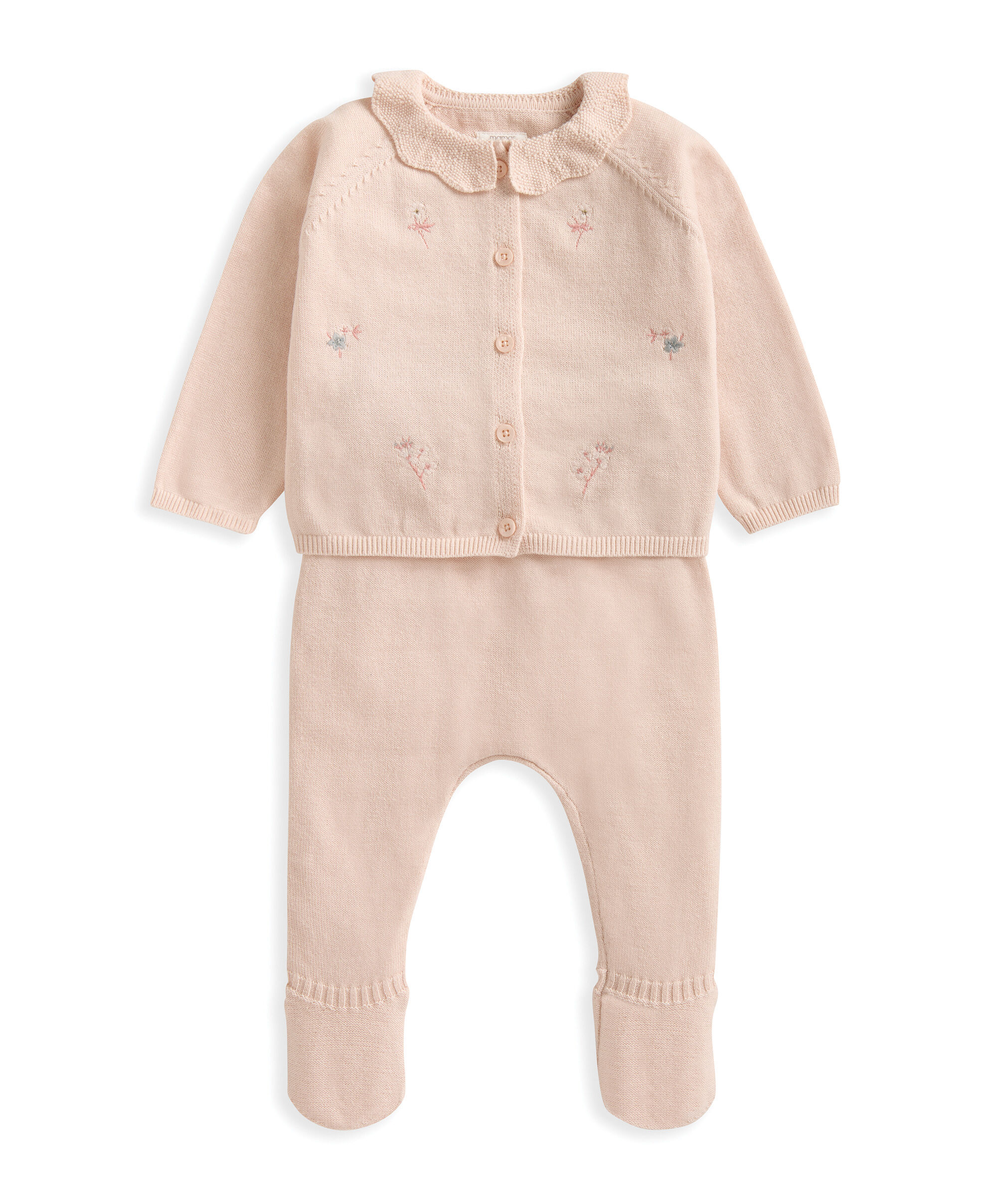 Floral Waistcoat & Leggings Set image number 2