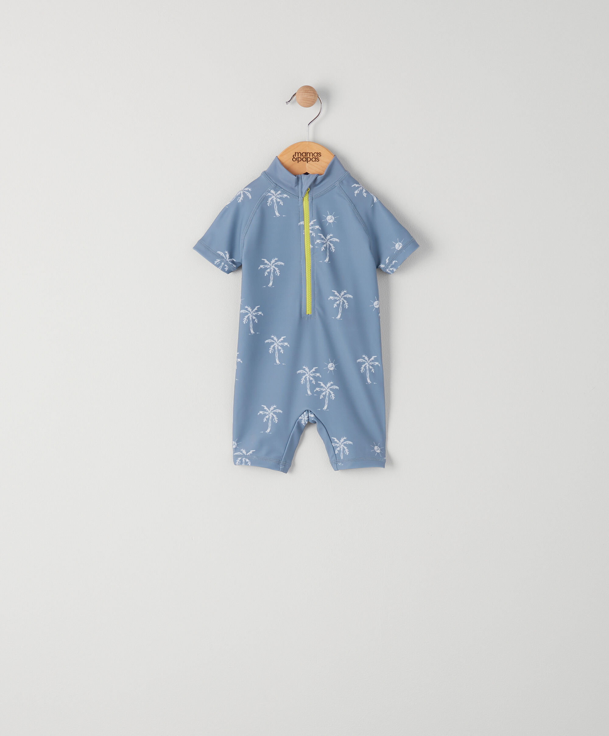 Palm Print Short Sleeve Rashsuit image number 1