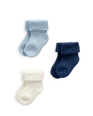 Blue Socks 3 Pack