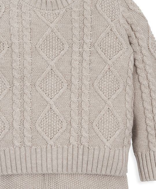 Cable Knit Outfit Set image number 4