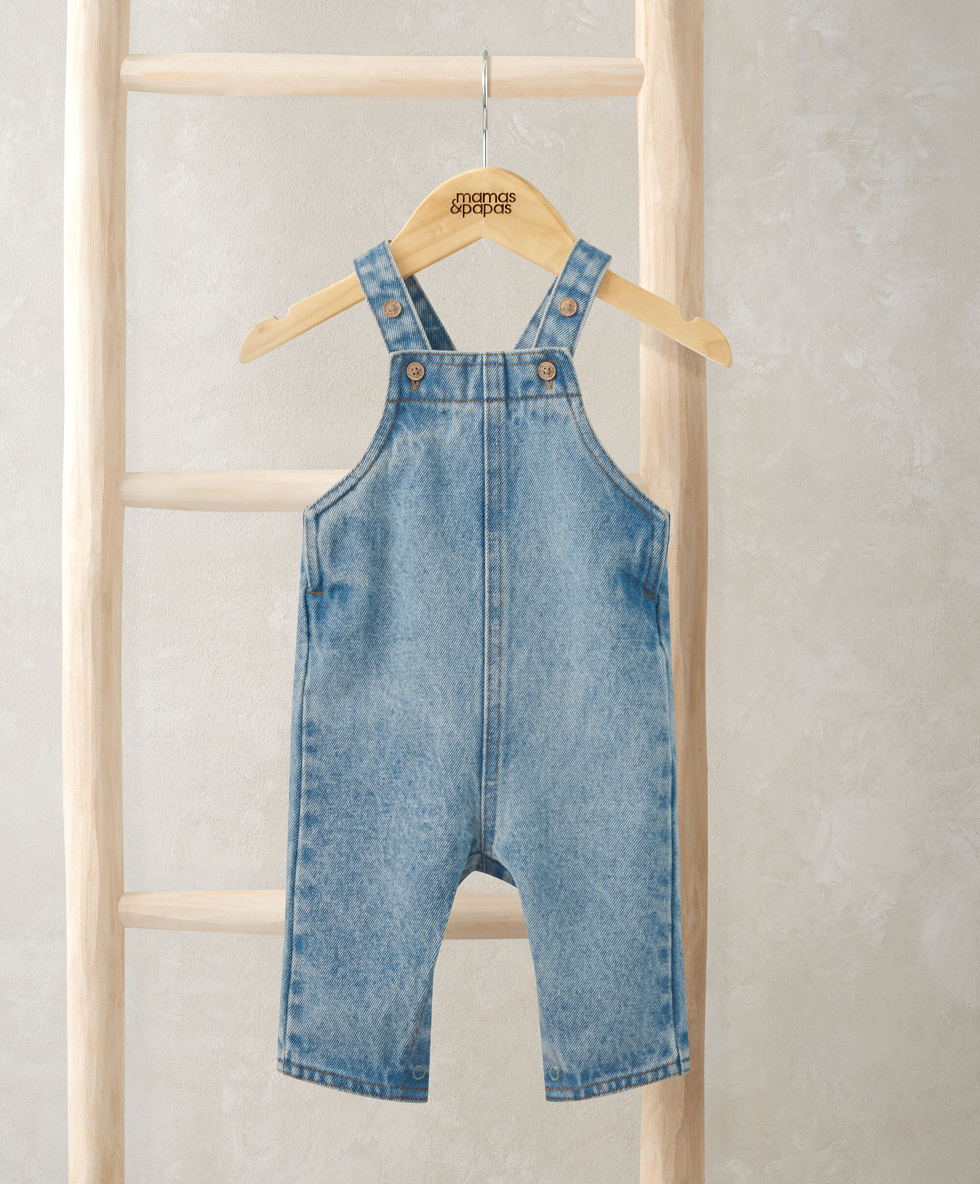 Denim Dungarees image number 3