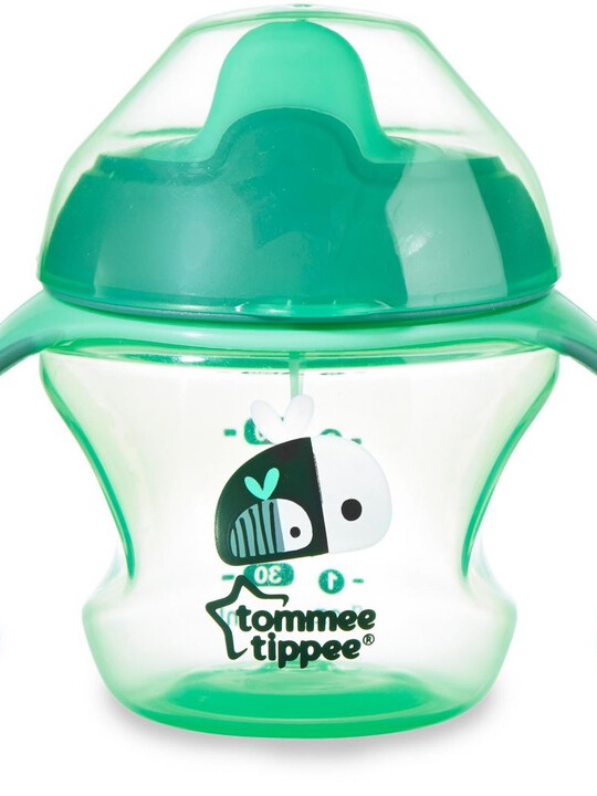 Tommee Tippee Explora 4m+ First Weaning Cup - Green image number 2