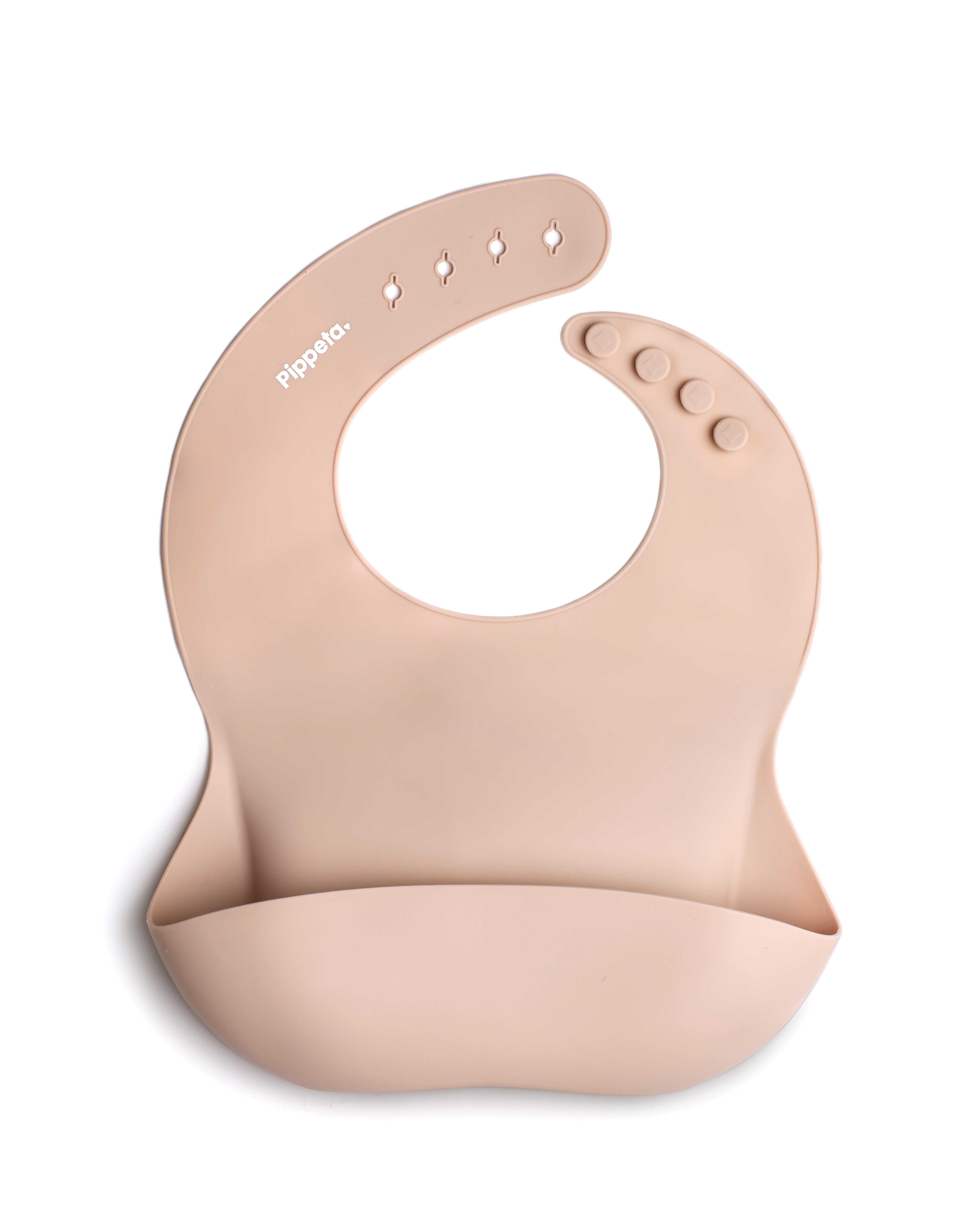 Pippeta Silicone Bib - Ash Rose image number 1