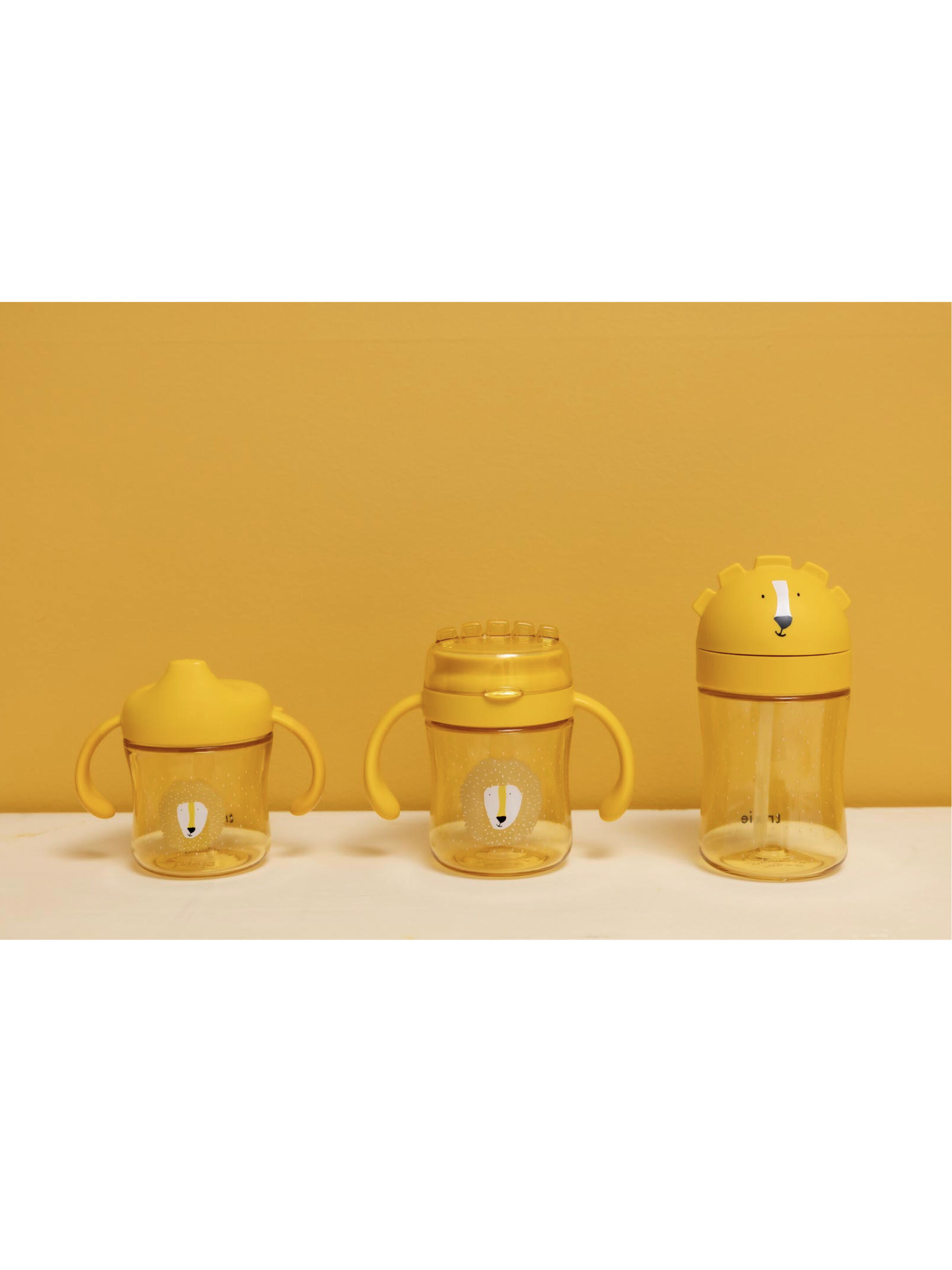 Trixie Tritan&trade; Spill Proof Straw Bottle - 300ml - Mr. Lion image number 6