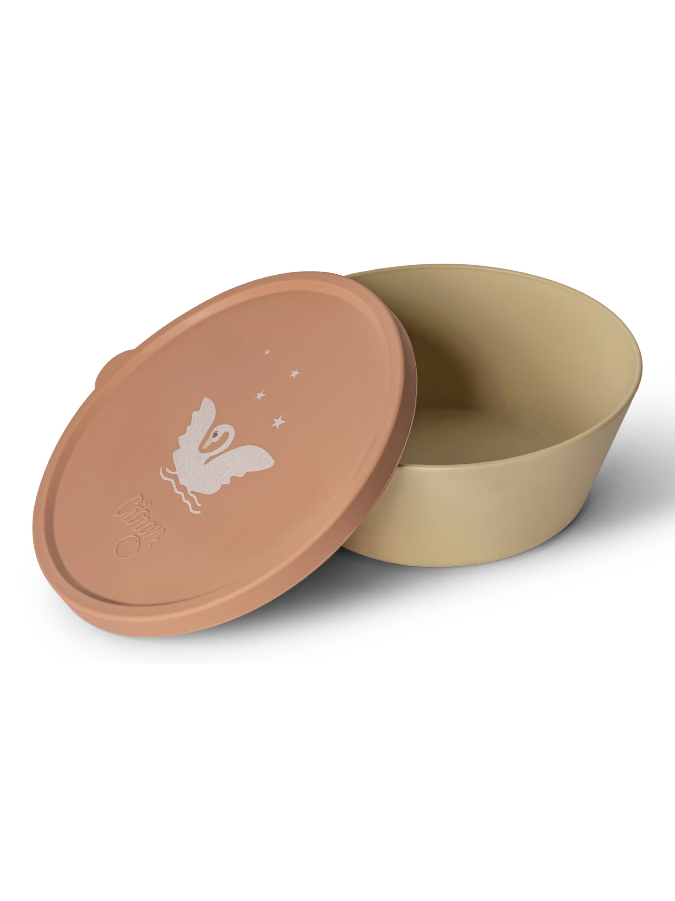 Citron Silicone Bowl Cover - Swan image number 1
