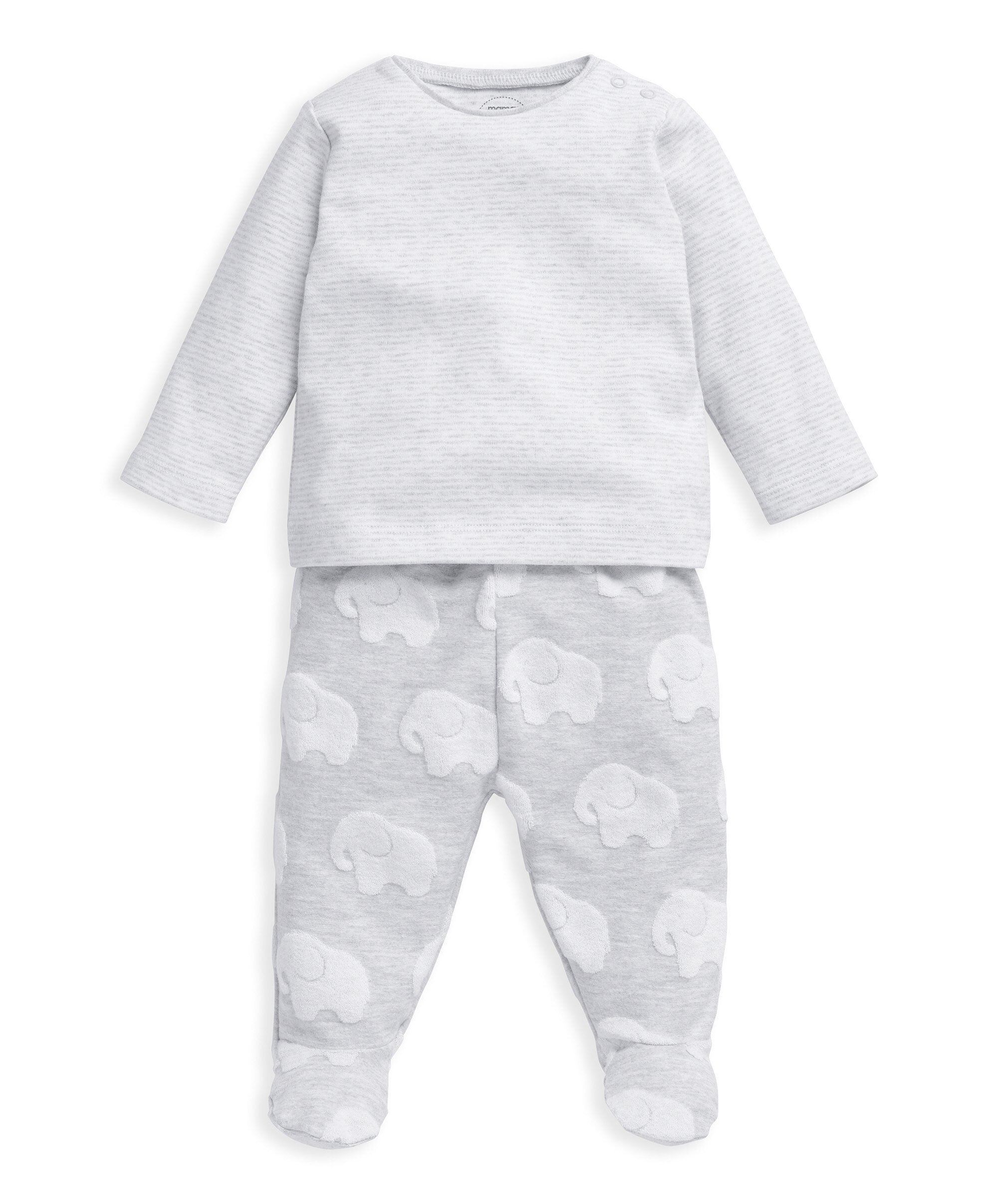 Elephant Textured Top & Leggings - 2 Piece Set image number 1