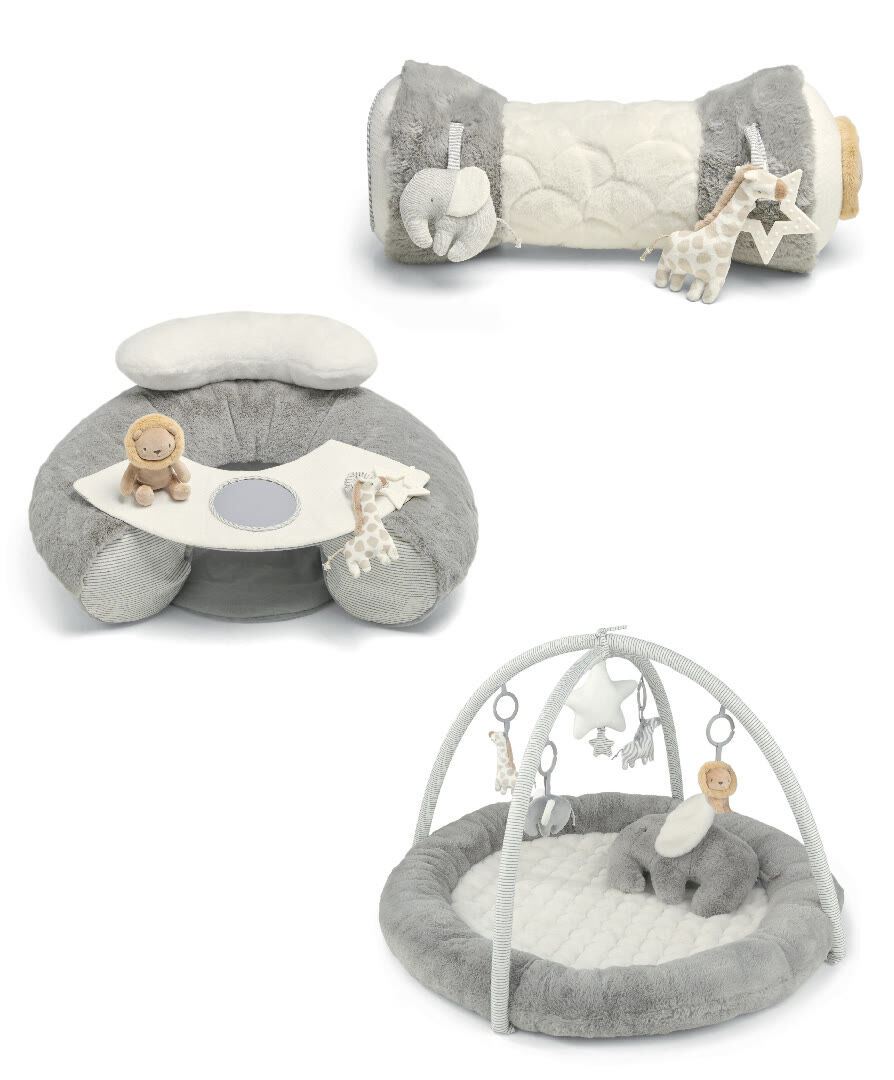 Welcome to the World 3 Piece Bunny Playmat Bundle - Pink