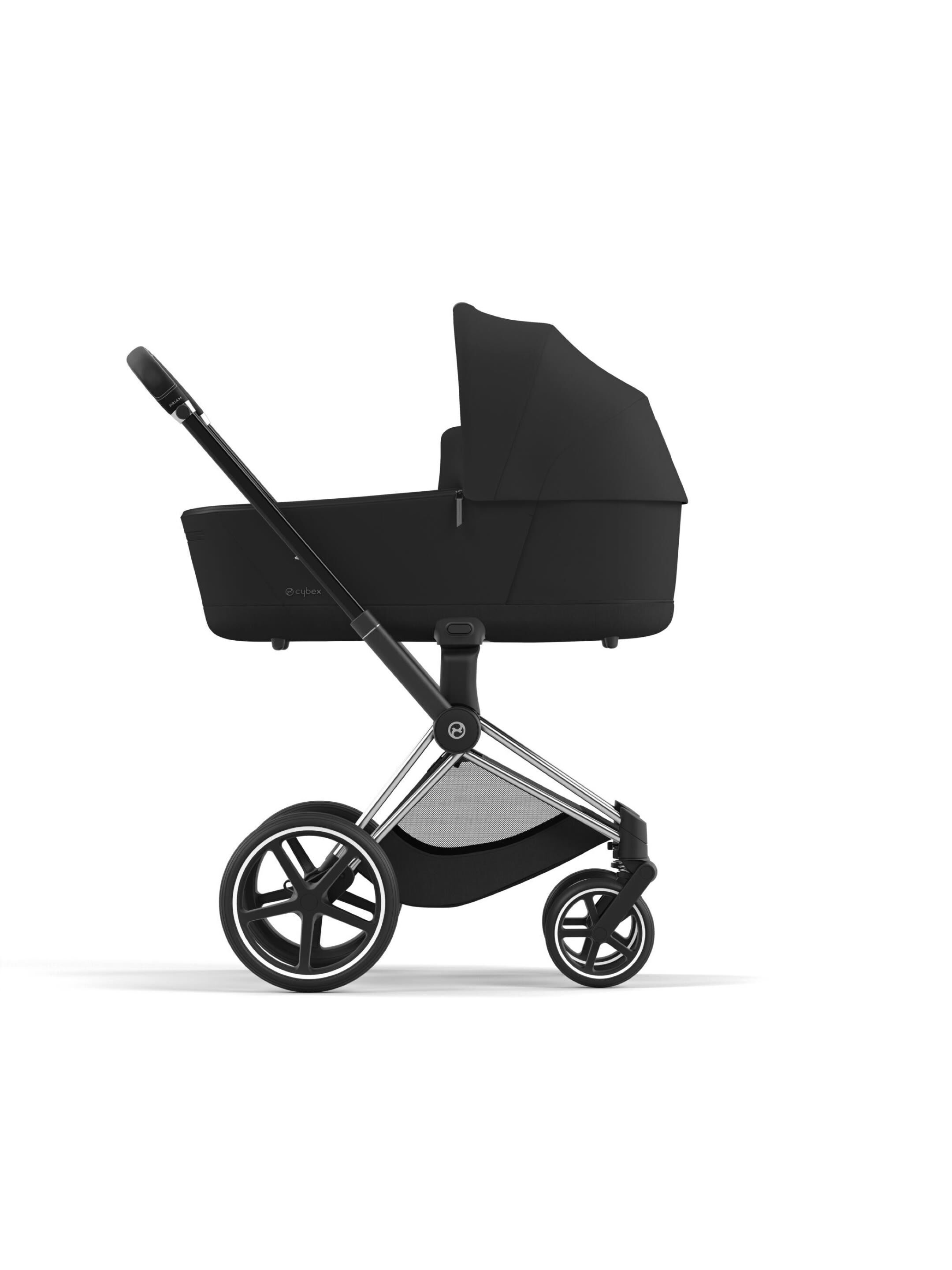 Cybex Priam Frame with Seat Hardpart - Chrome Black image number 3
