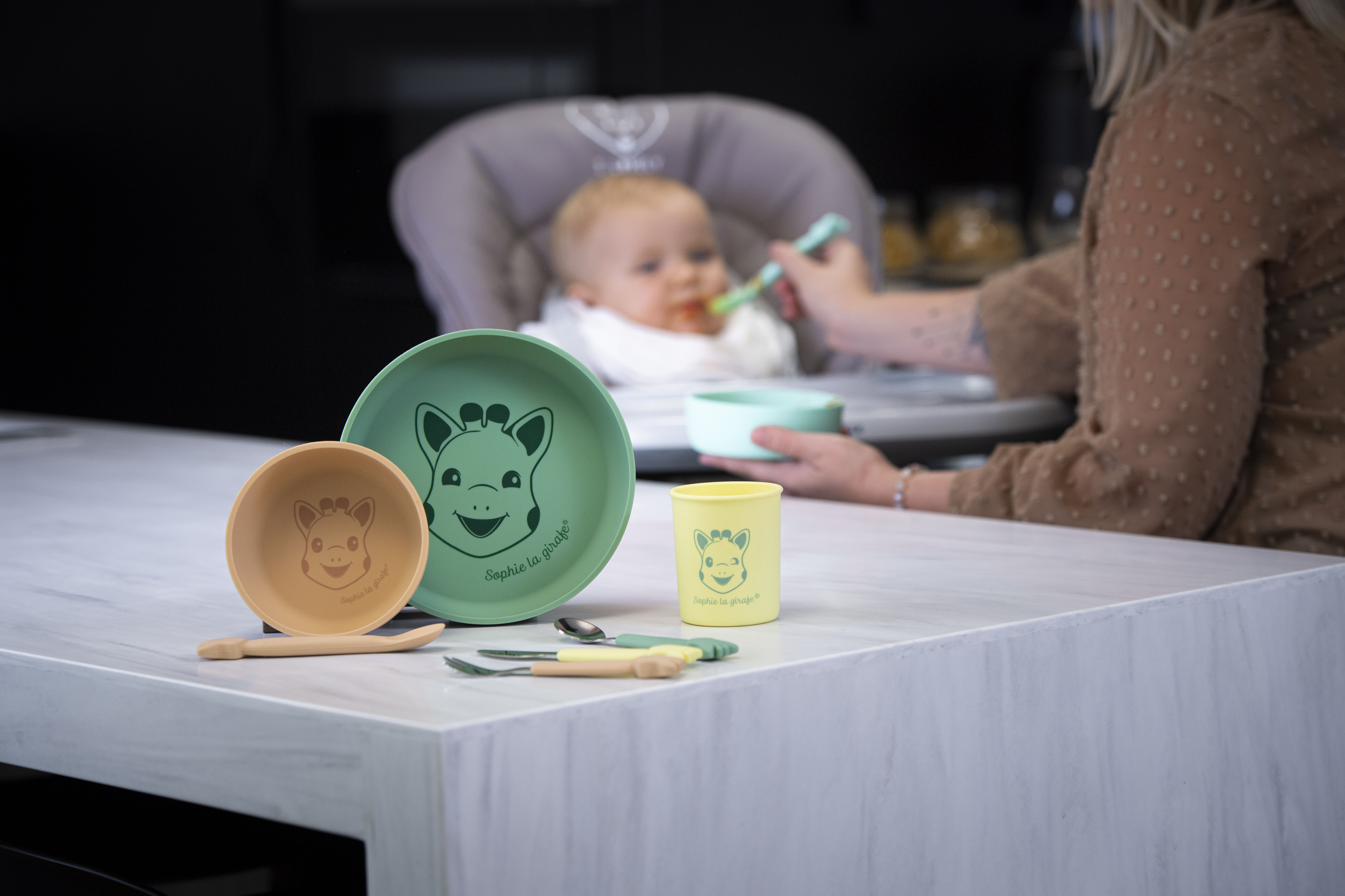 Sophie la girafe Il Etait Une Fois Silicone Meal Set image number 13