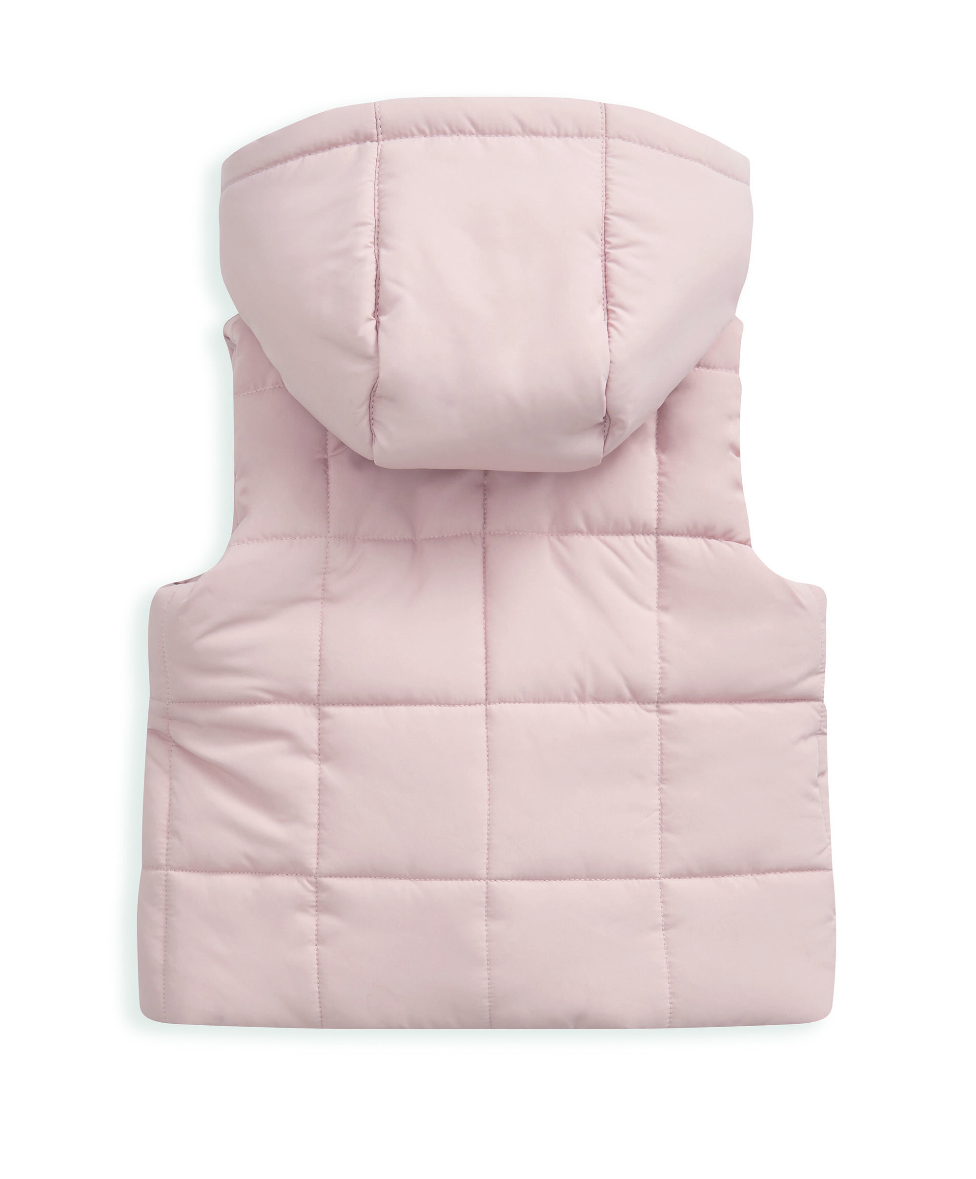 Pink Hooded Gilet image number 3
