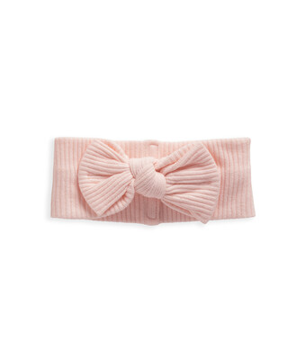 Pink Jersey Rib Headband