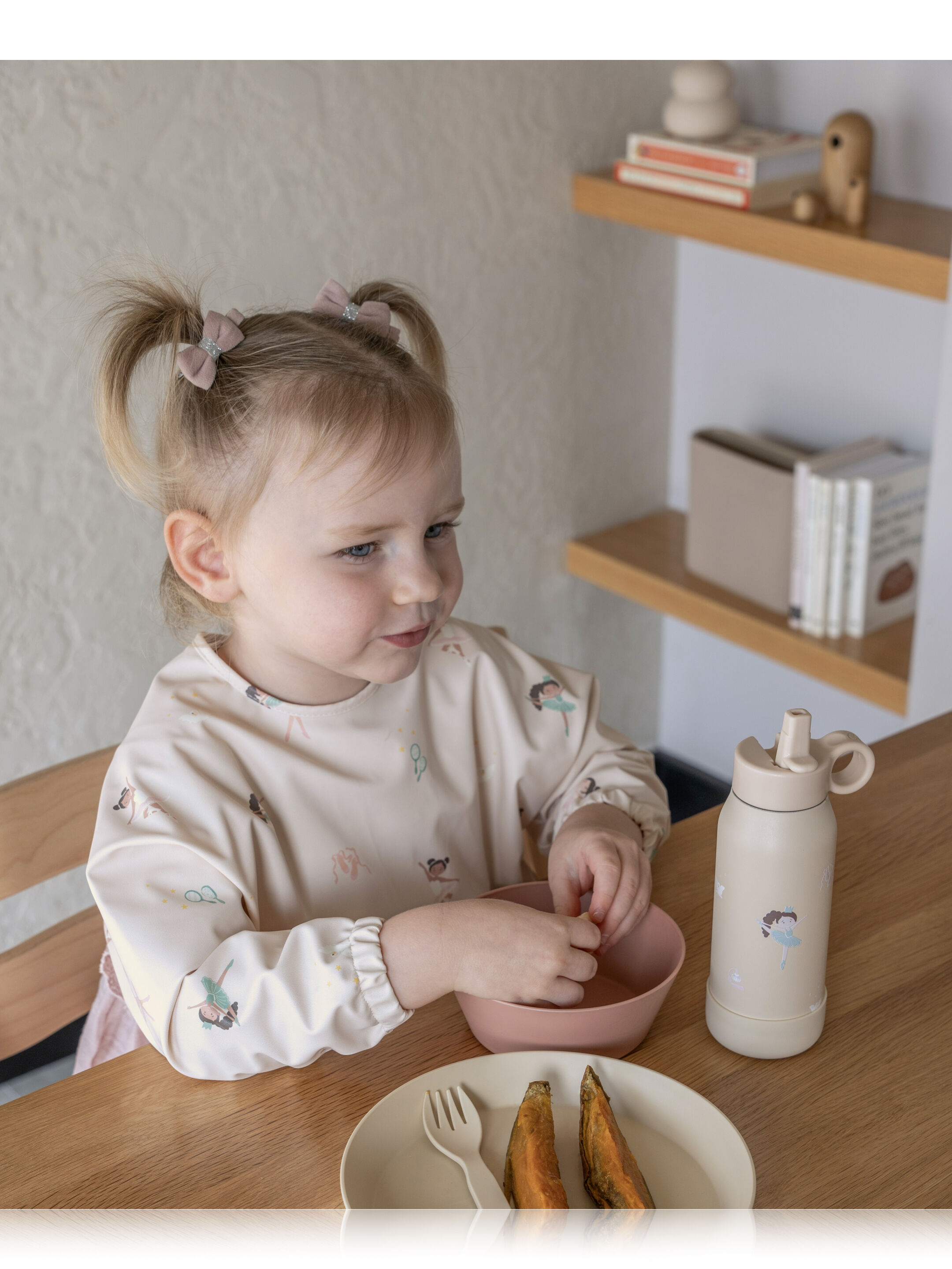 Citron Bib Long Sleeve - Ballerina