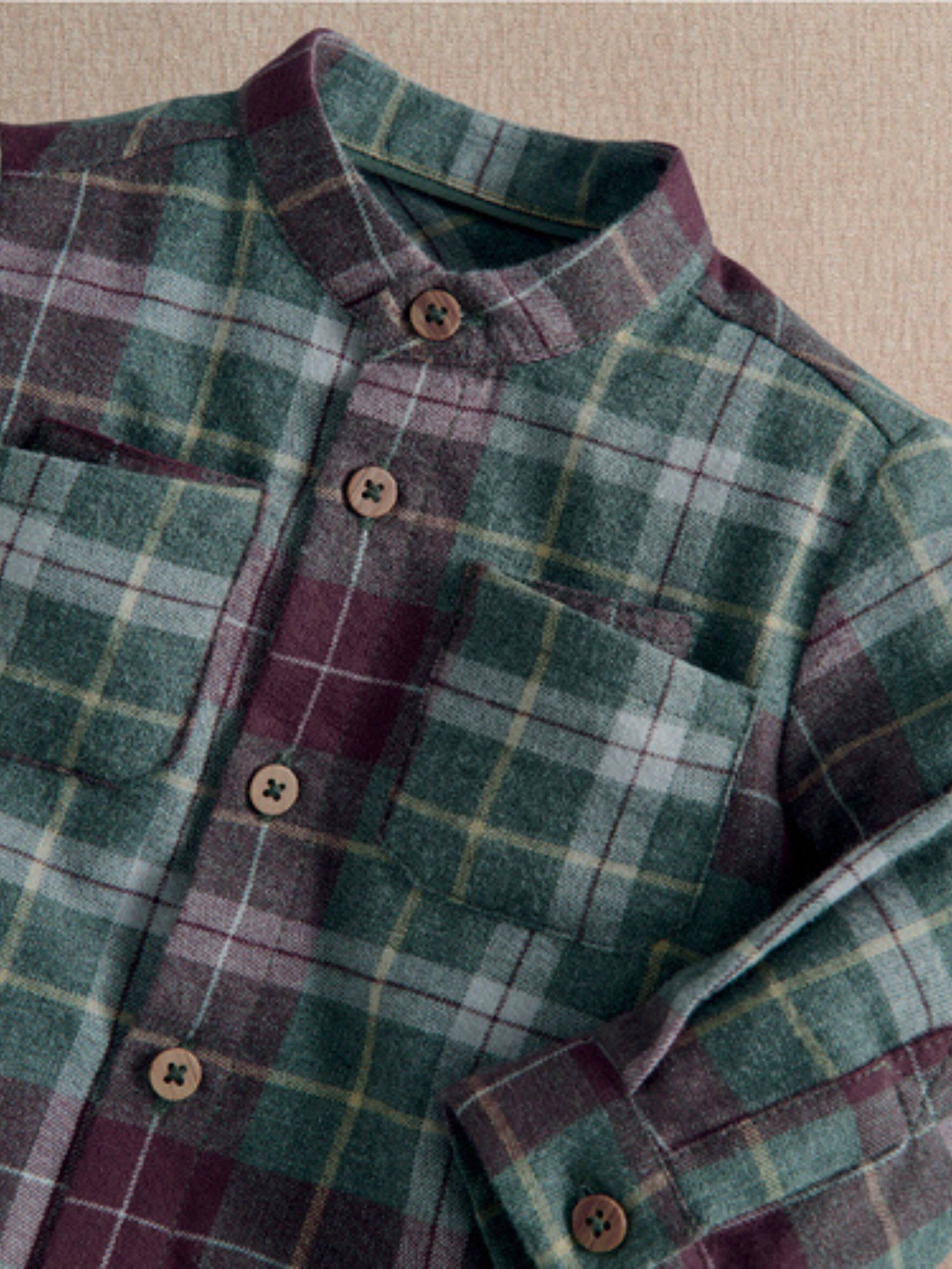 Woven Check Shirt image number 3