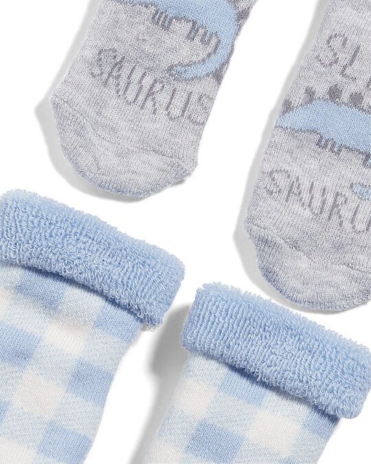 Blue Bed Socks (2 Pack) image number 2