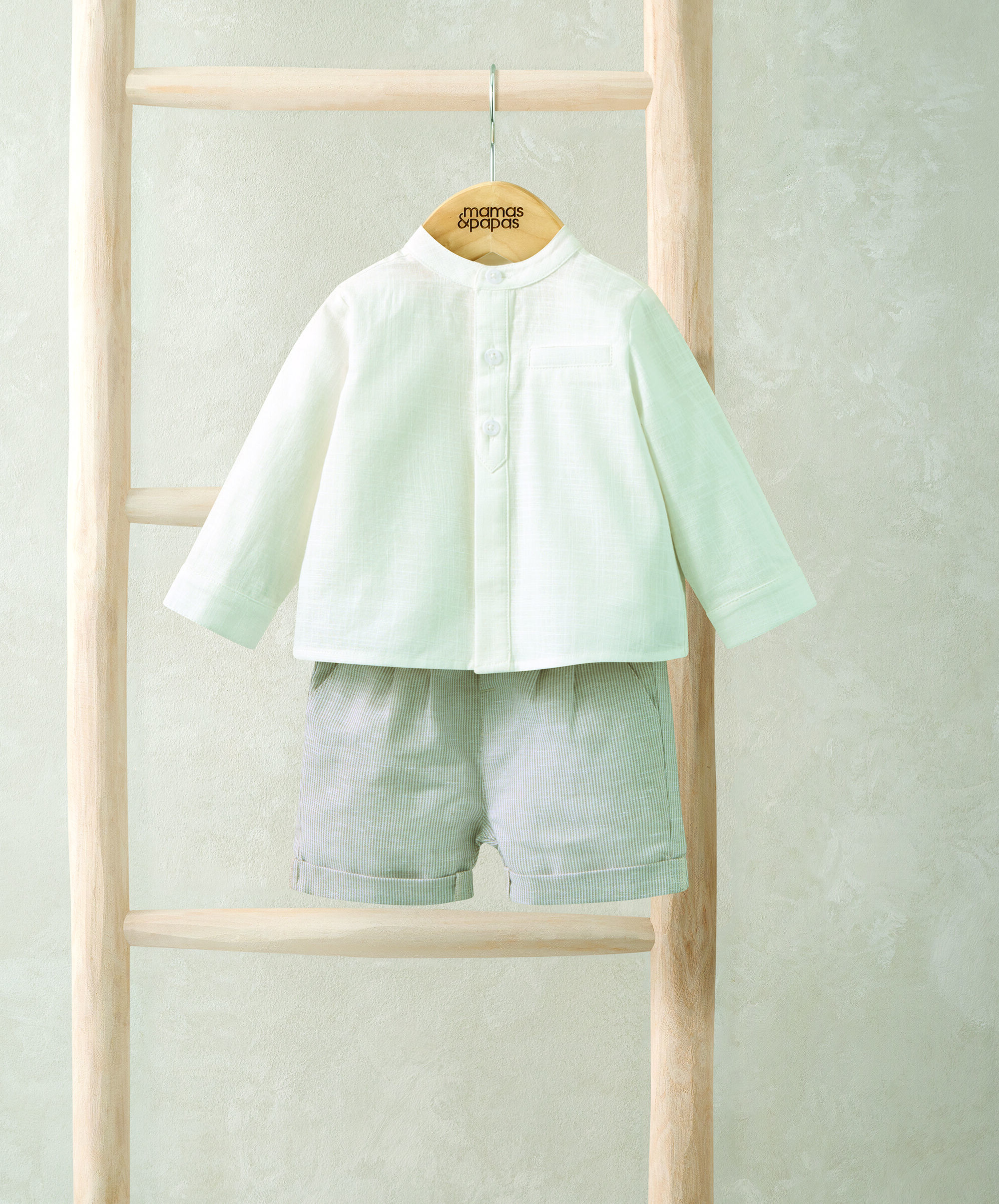 Tunic Shirt & Shorts Outfit Set image number 1