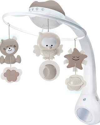 INFANTINO 3 IN 1 PROJECTOR MUSICAL MOBILE (ECRU)
