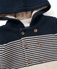 Striped Knit Hooded Cardigan image number 3