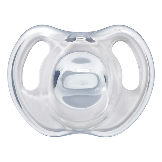 Tommee Tippee Ultra-Light Silicone Soother 0-6m, Pack of 2 image number 2