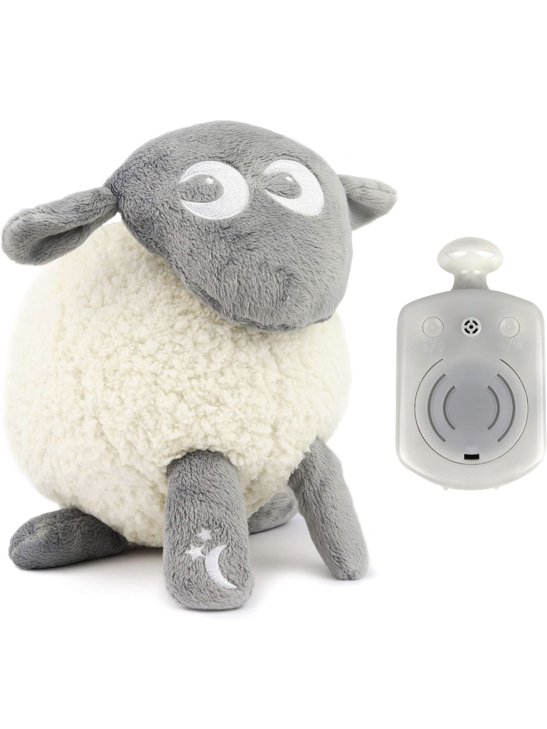 Ewan the Dream Sheep Baby Sleep Aid - Deluxe Grey image number 3