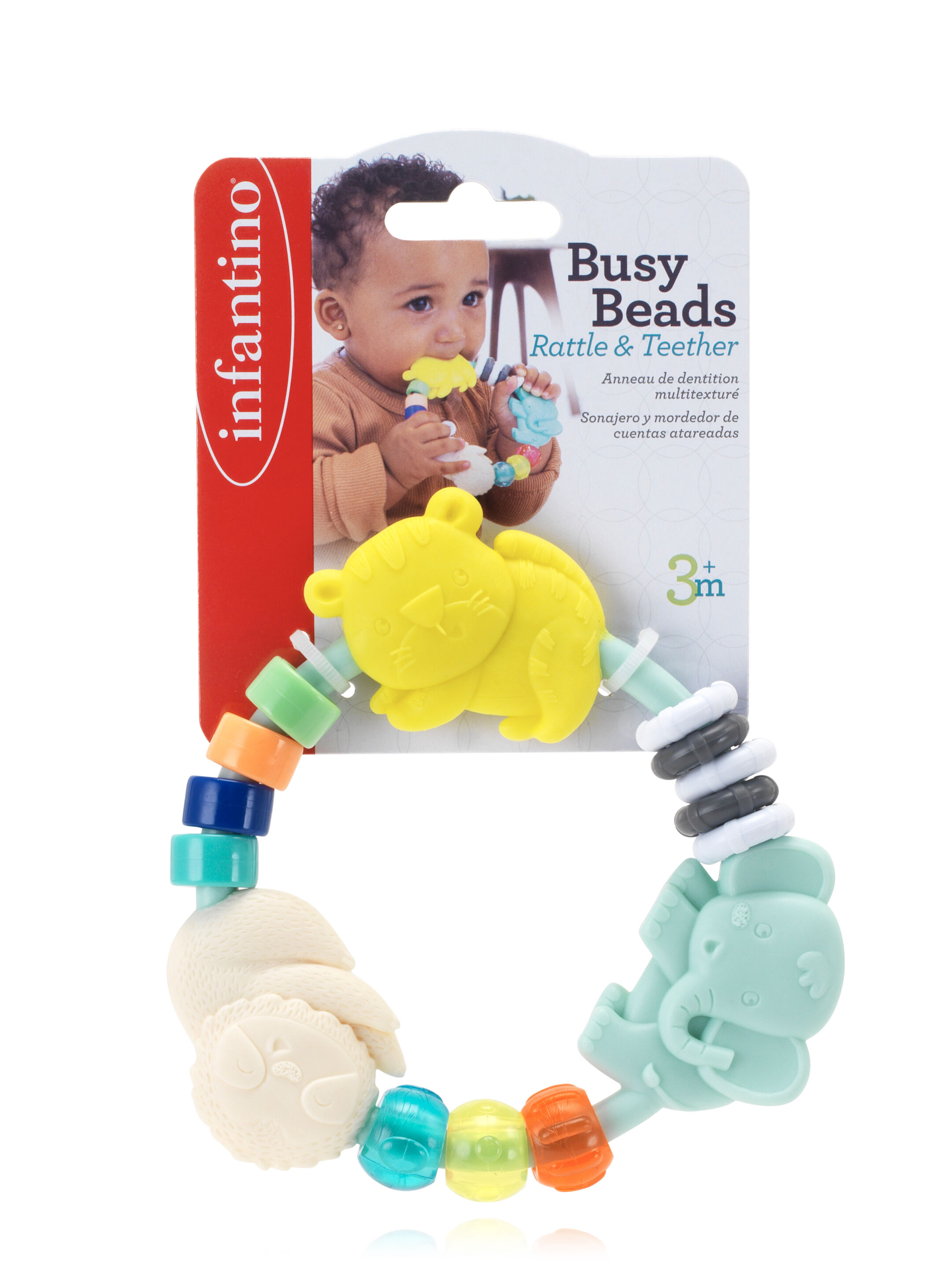 Buy Infantino Busy Beads Rattle Teether Soothers Teethers