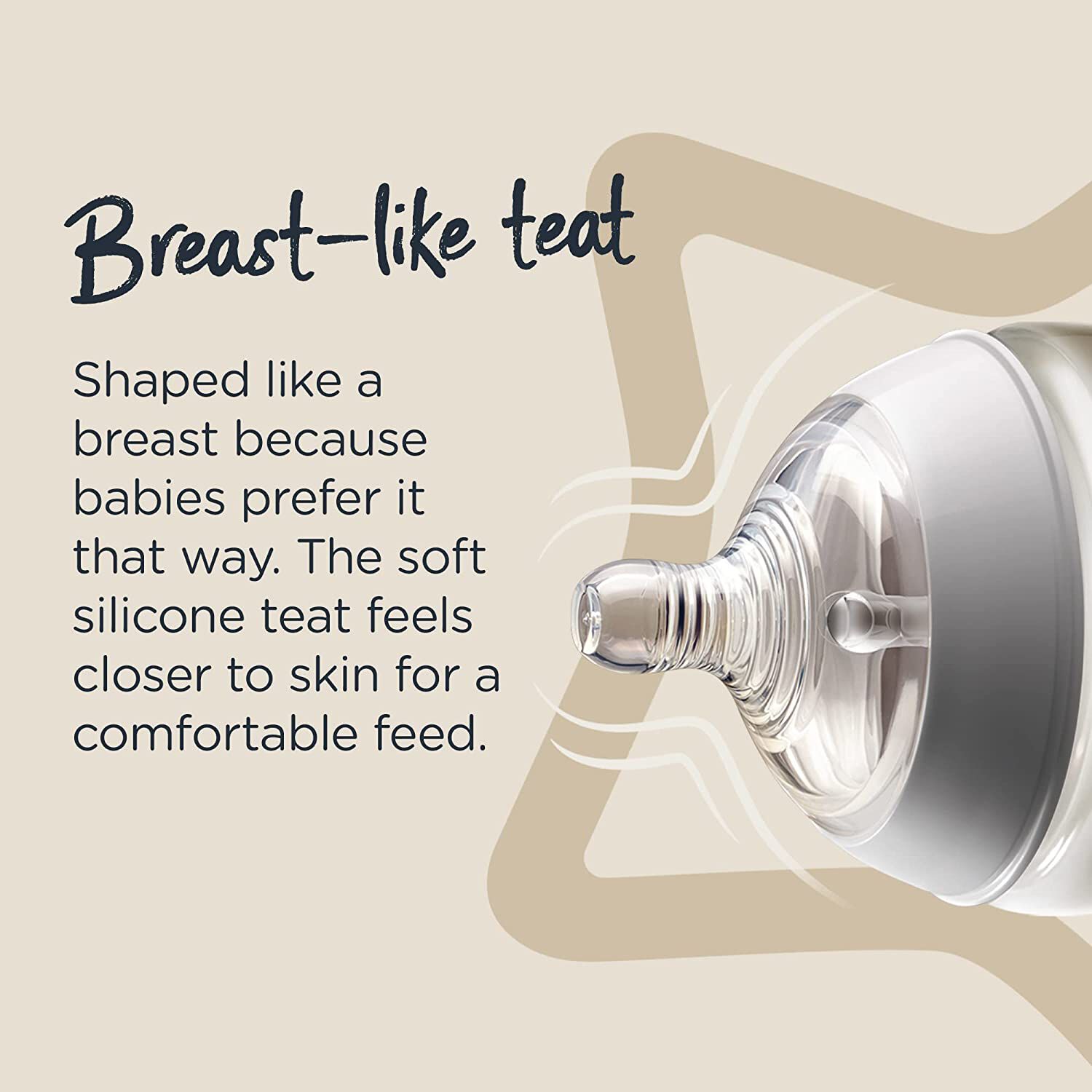 Tommee Tippee Closer To Nature Baby 260ml Bottle, 0 Months +, Pack of 6 image number 5