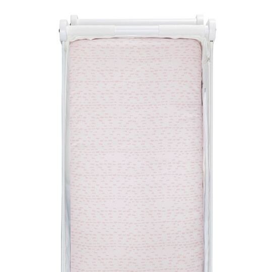 Snuz Crib 2 Pack Fitted Sheets - Rose image number 3