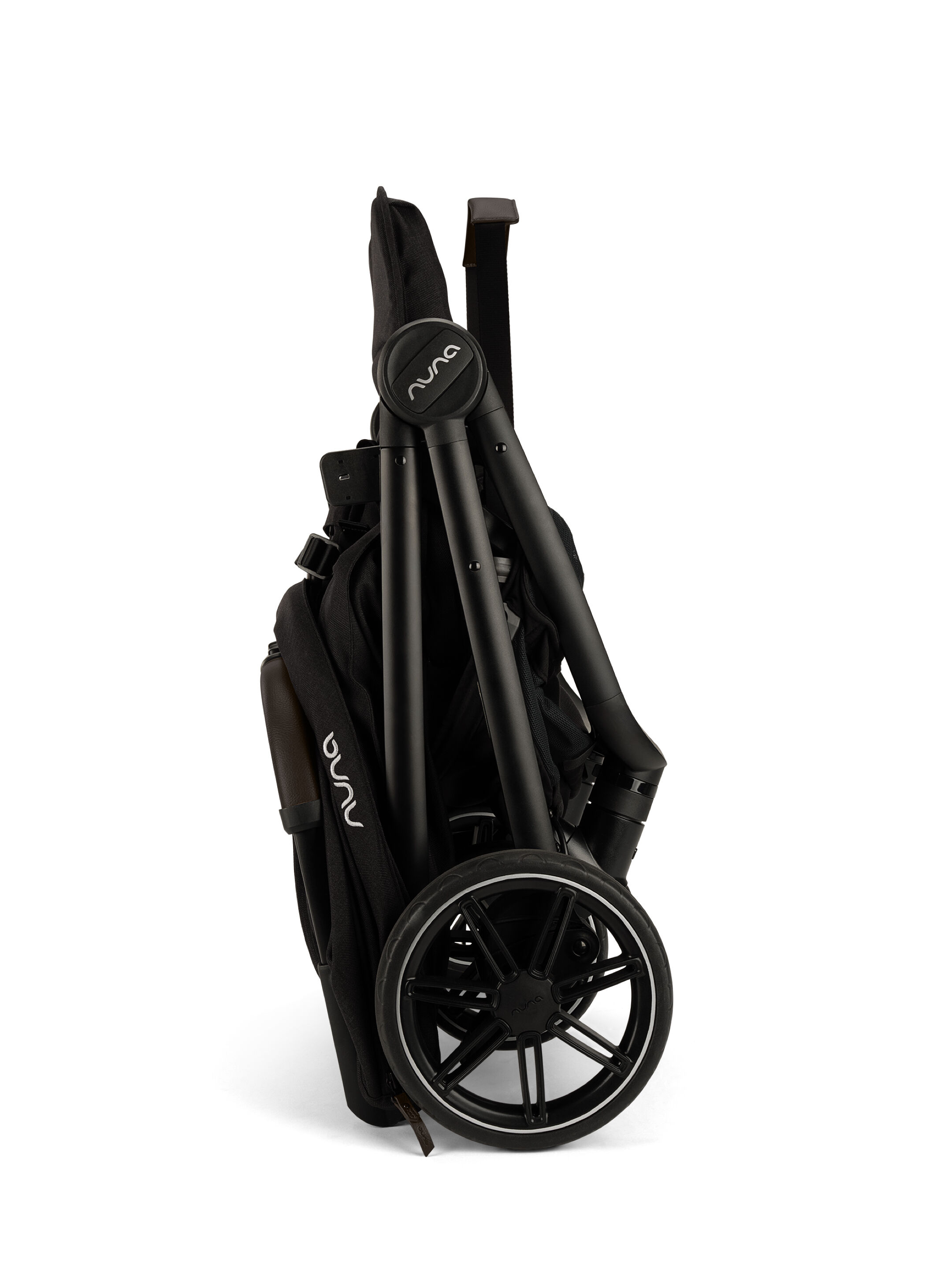 Nuna Trvl Lx Compact Stroller - Caviar image number 5