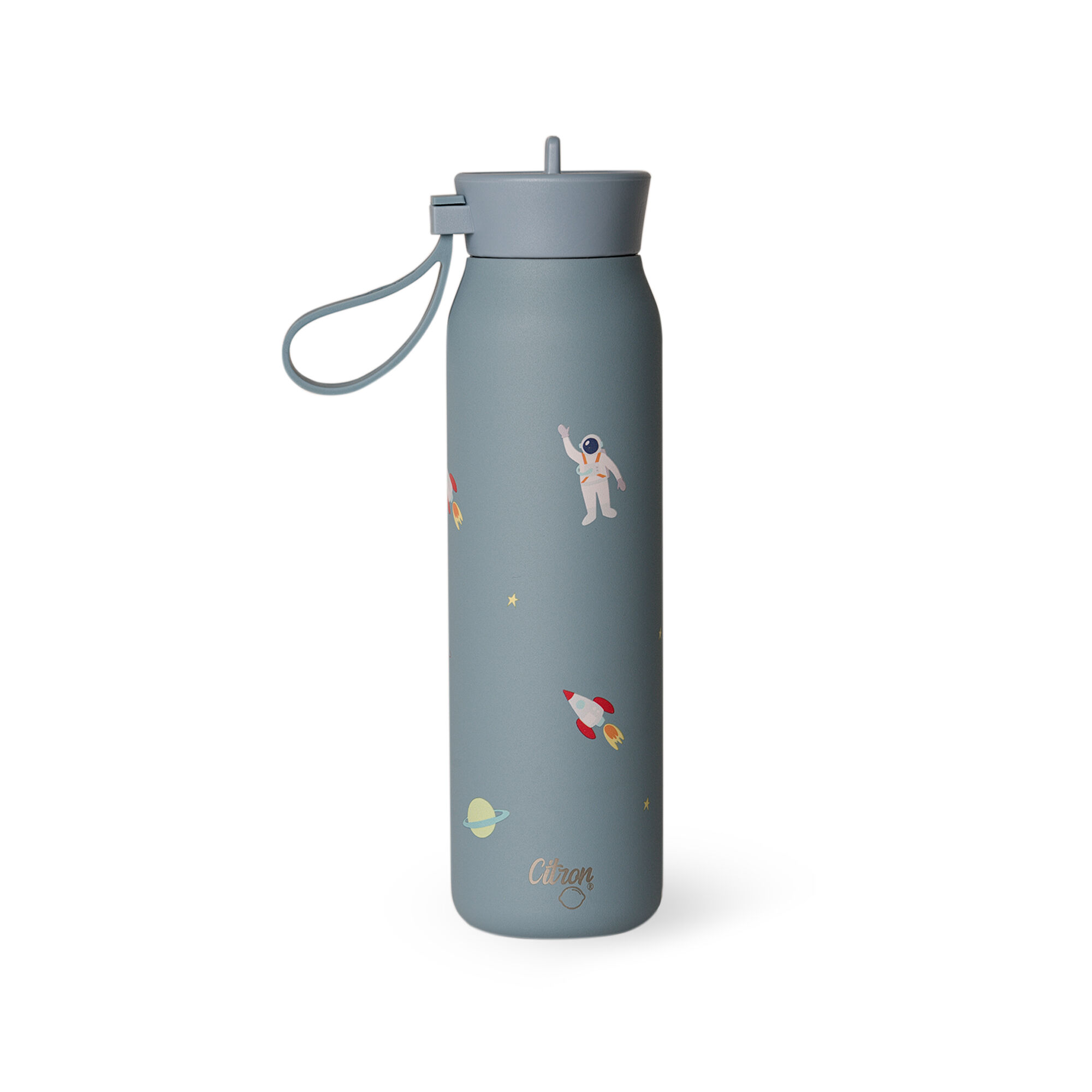 Citron Stainless Steel Water Bottle 350ml - Spaceship image number 2