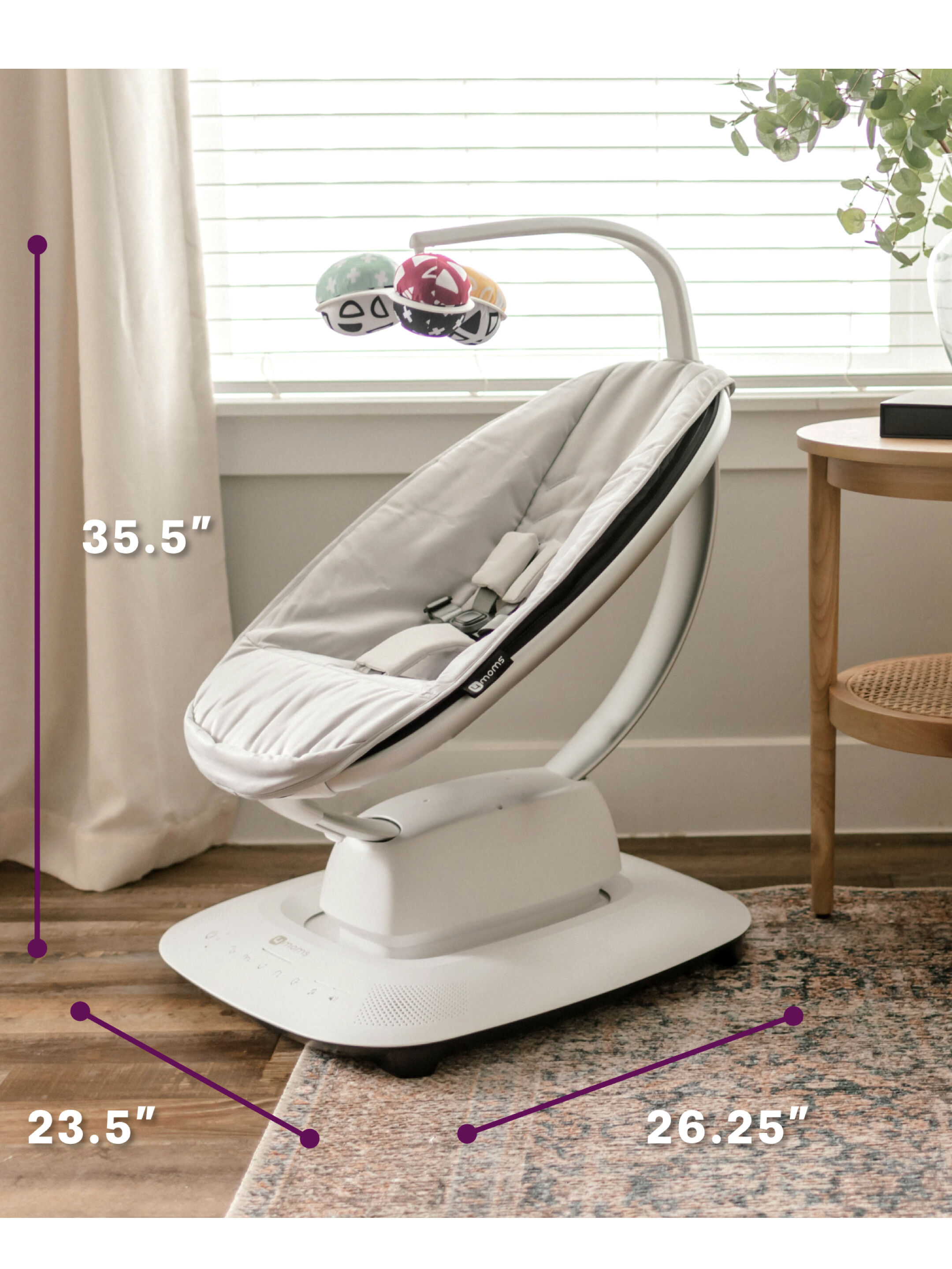 4Moms Mamaroo - Multi-Motion Baby Swing - Sage image number 3