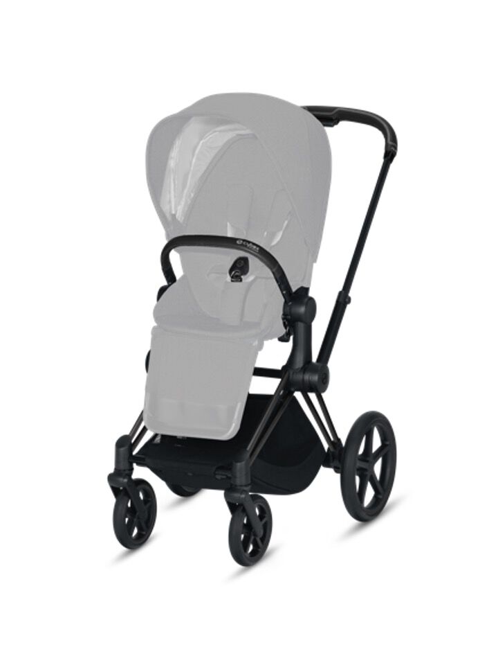 Cybex PRIAM Frame including Seat Hardpart Matt Black image number 1
