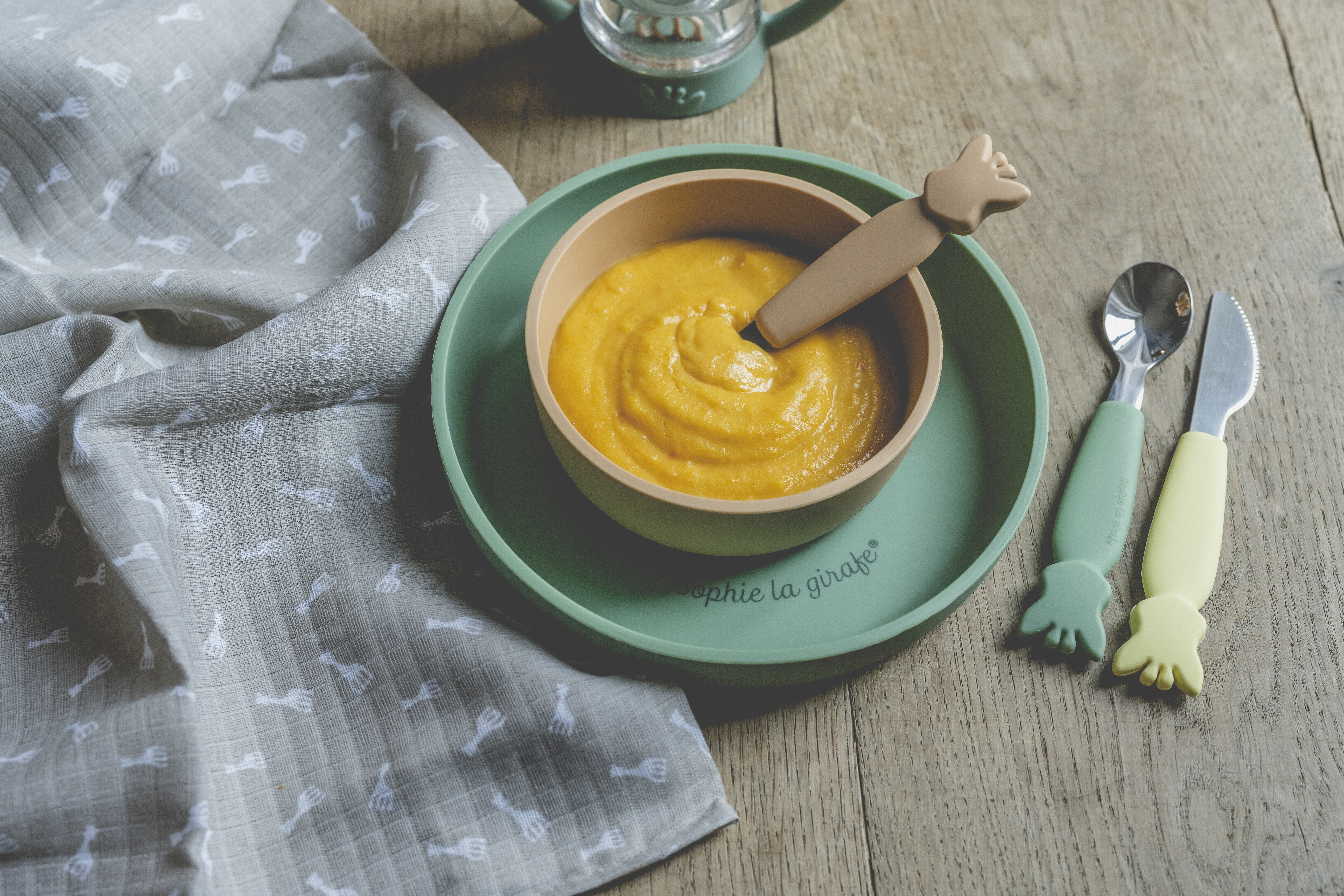 Sophie la girafe Il Etait Une Fois Silicone Meal Set image number 5