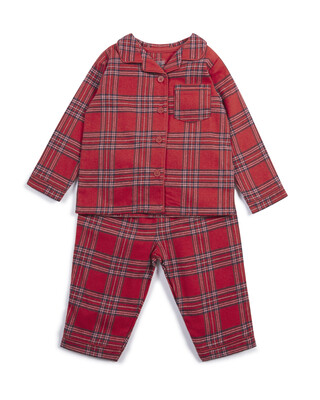 Unisex Woven Check Pyjamas