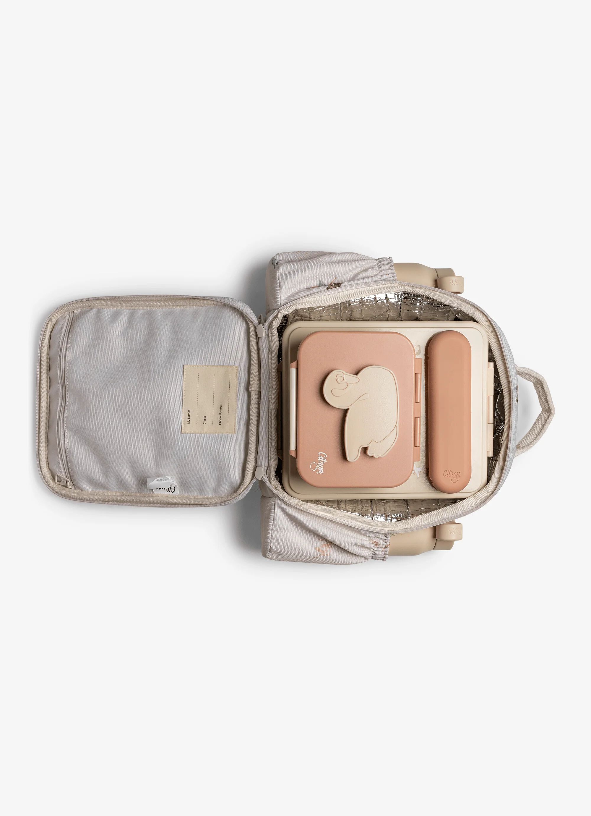 Citron Thermal Classic Lunch Bag Backpack - Ballerina image number 4