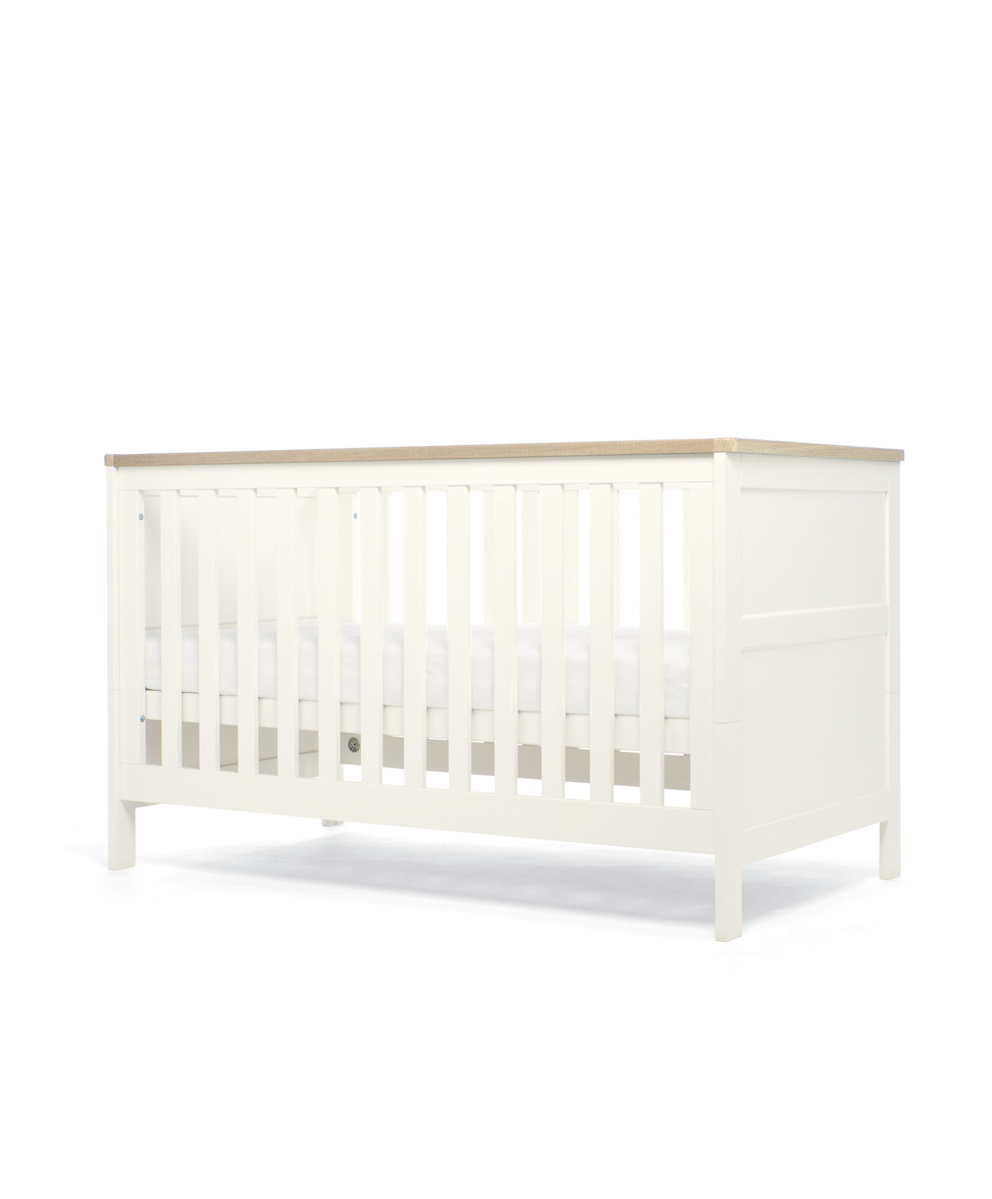 Wedmore Cotbed - White/Oak image number 5