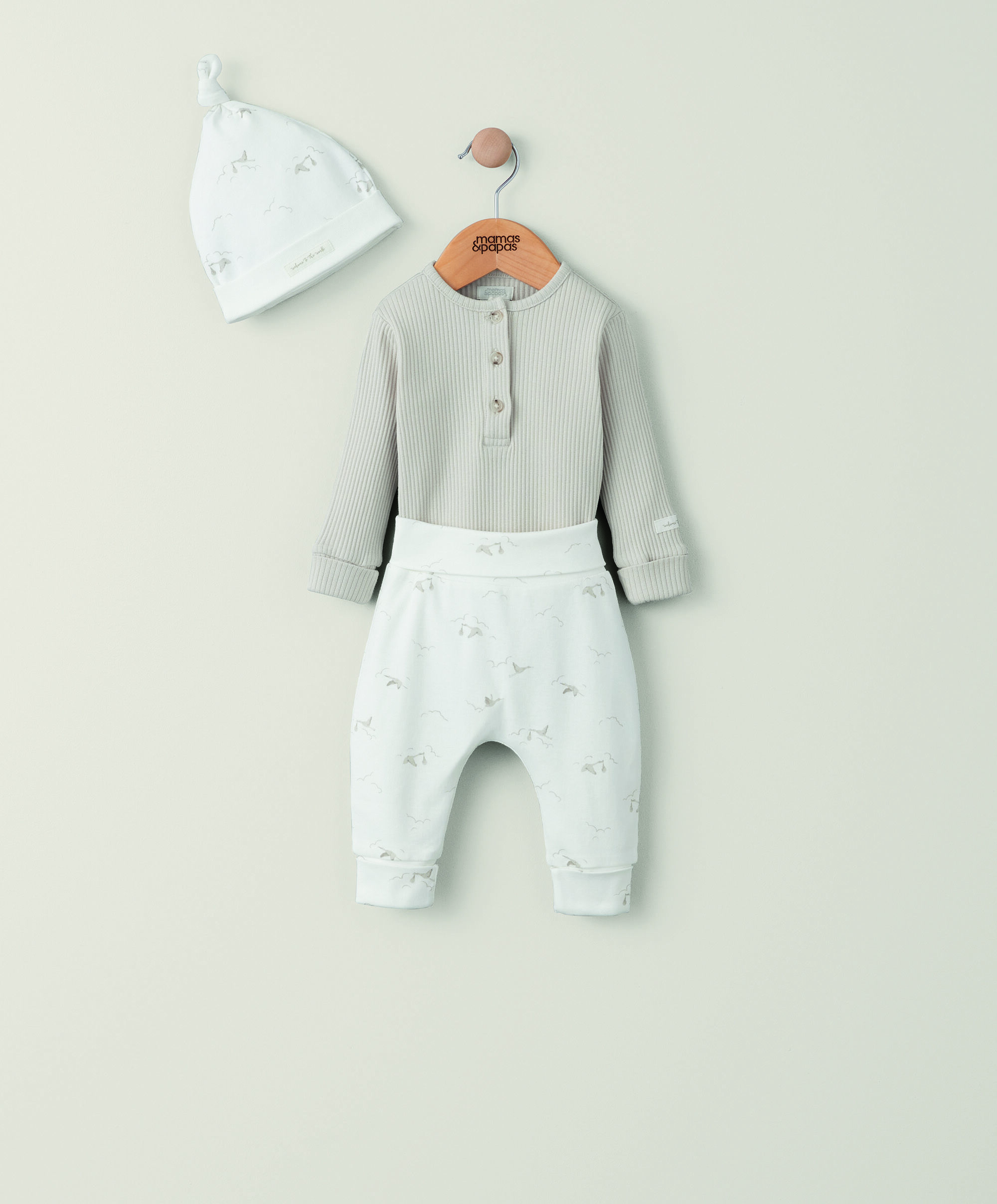 3 piece Stork My First Outfit Set image number 1