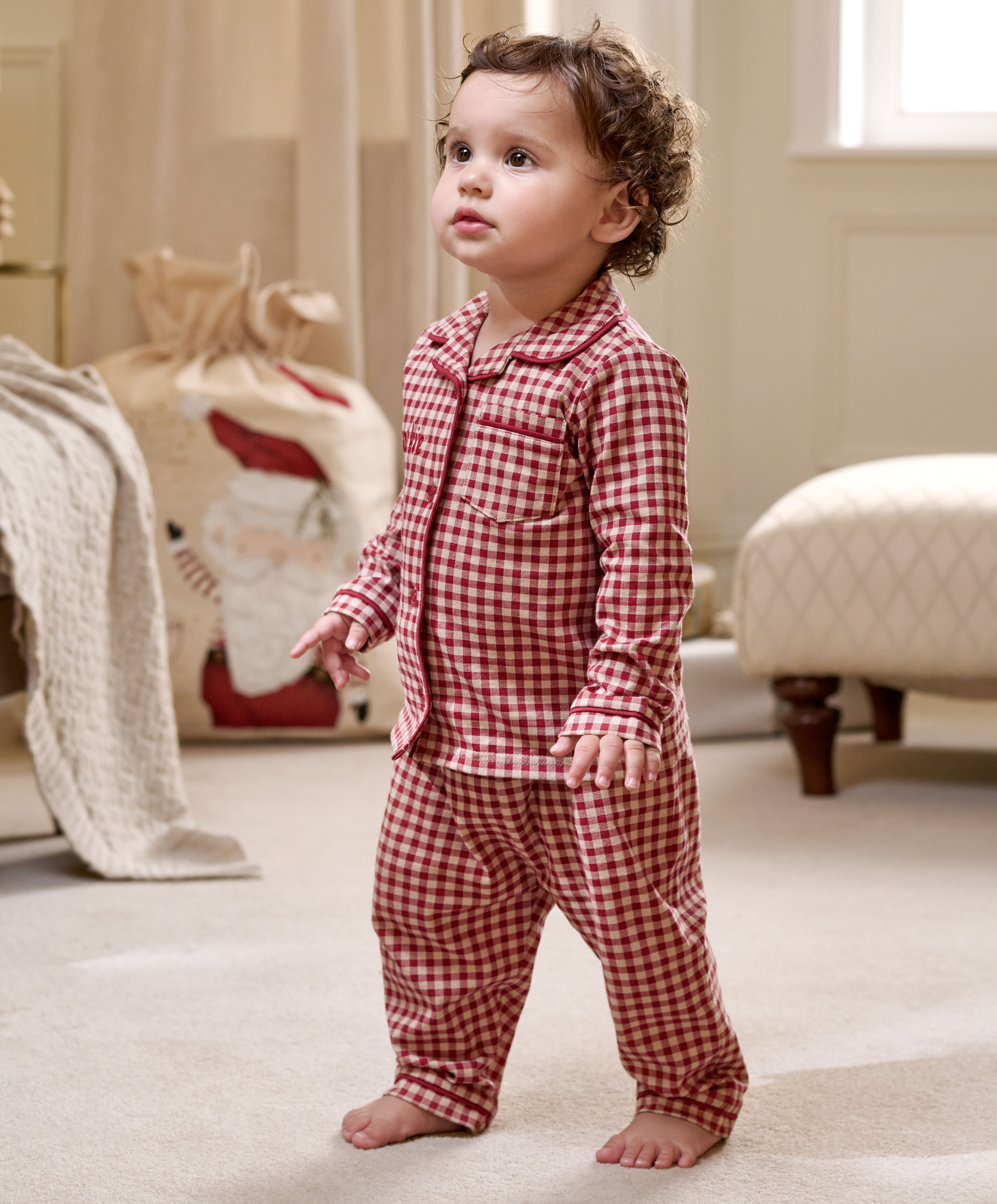 Jersey Check Pyjamas image number 2