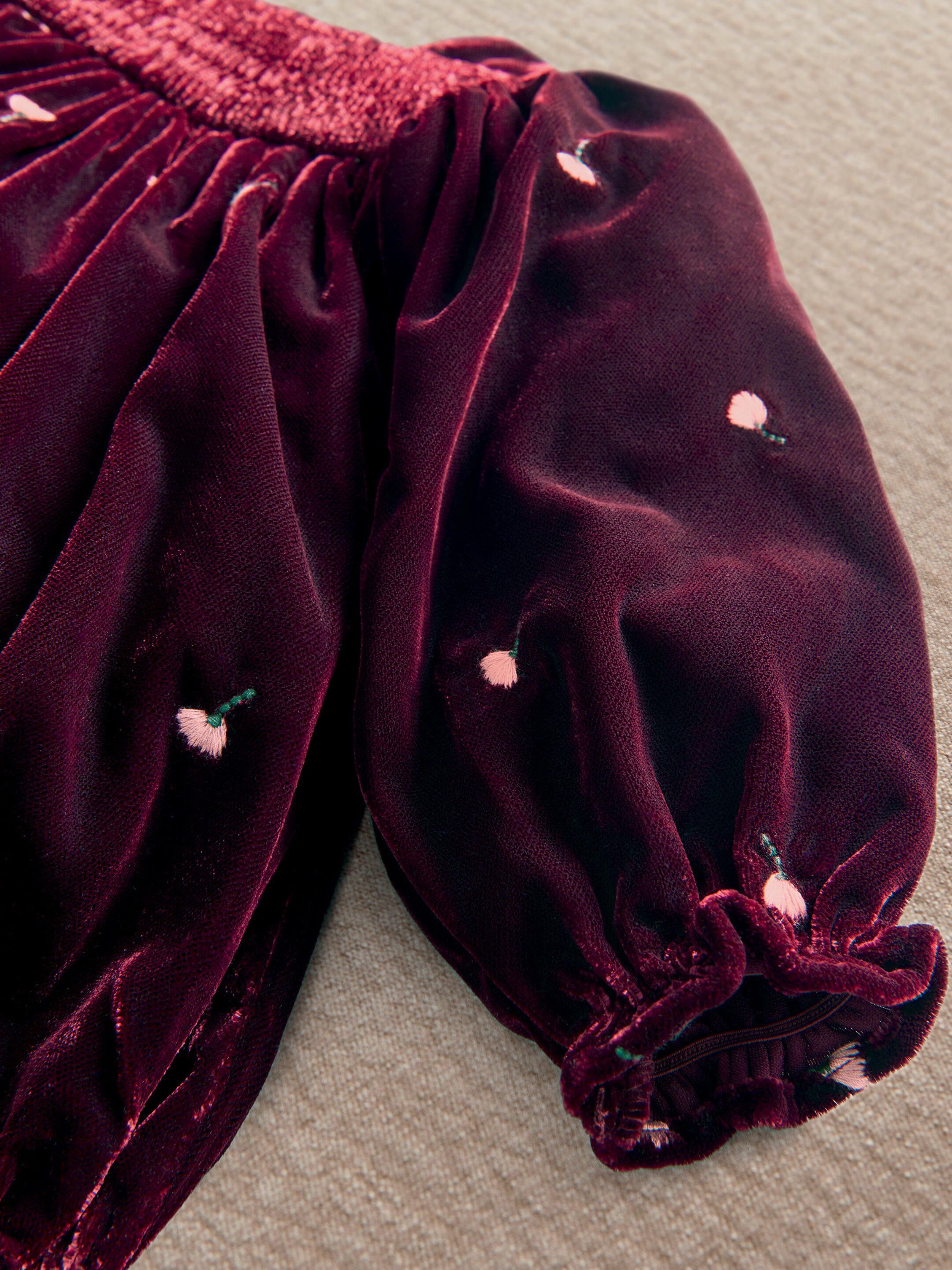 Velour Romper image number 5