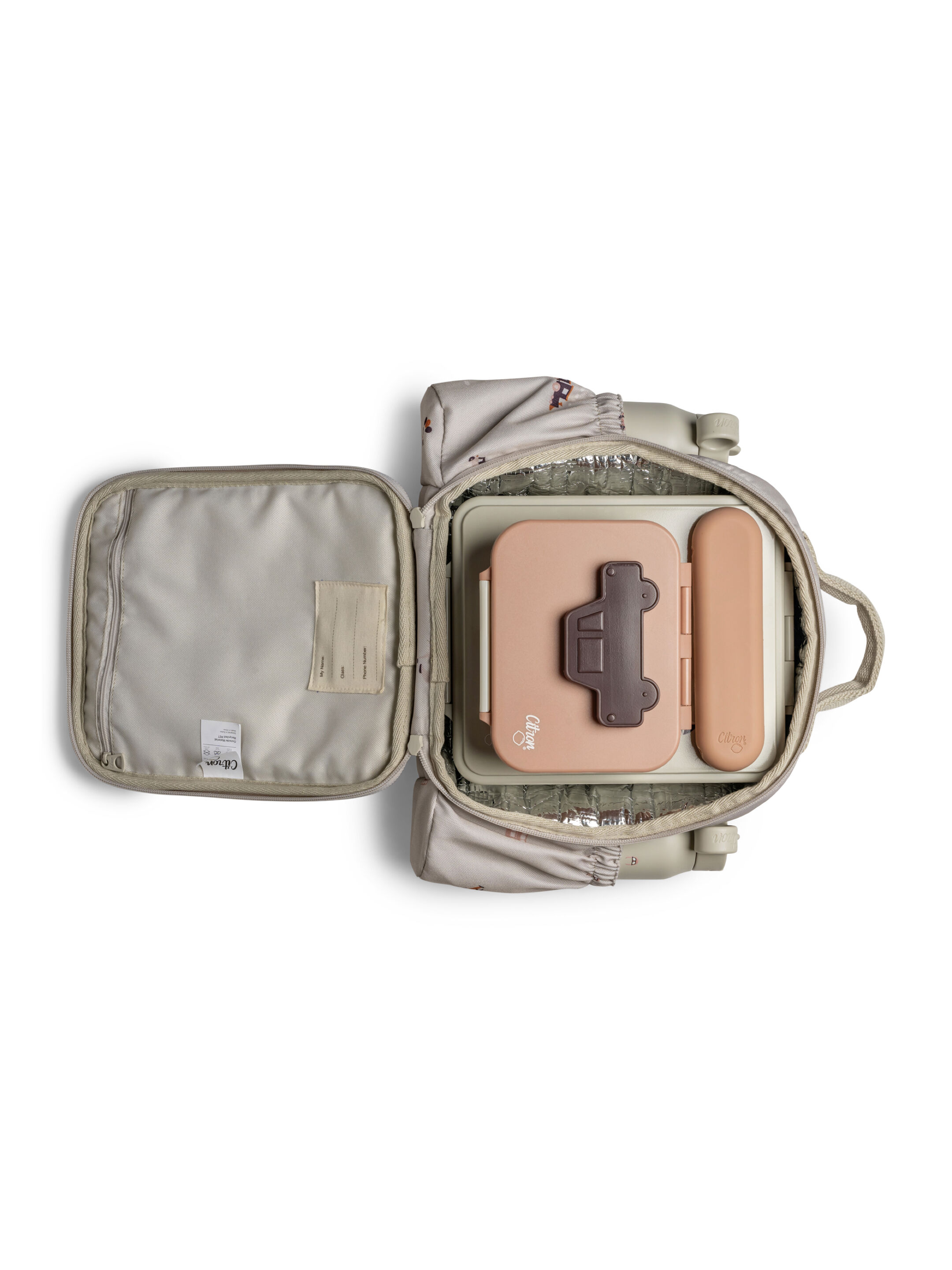 Citron Classic Lunchbag Vehicles image number 4