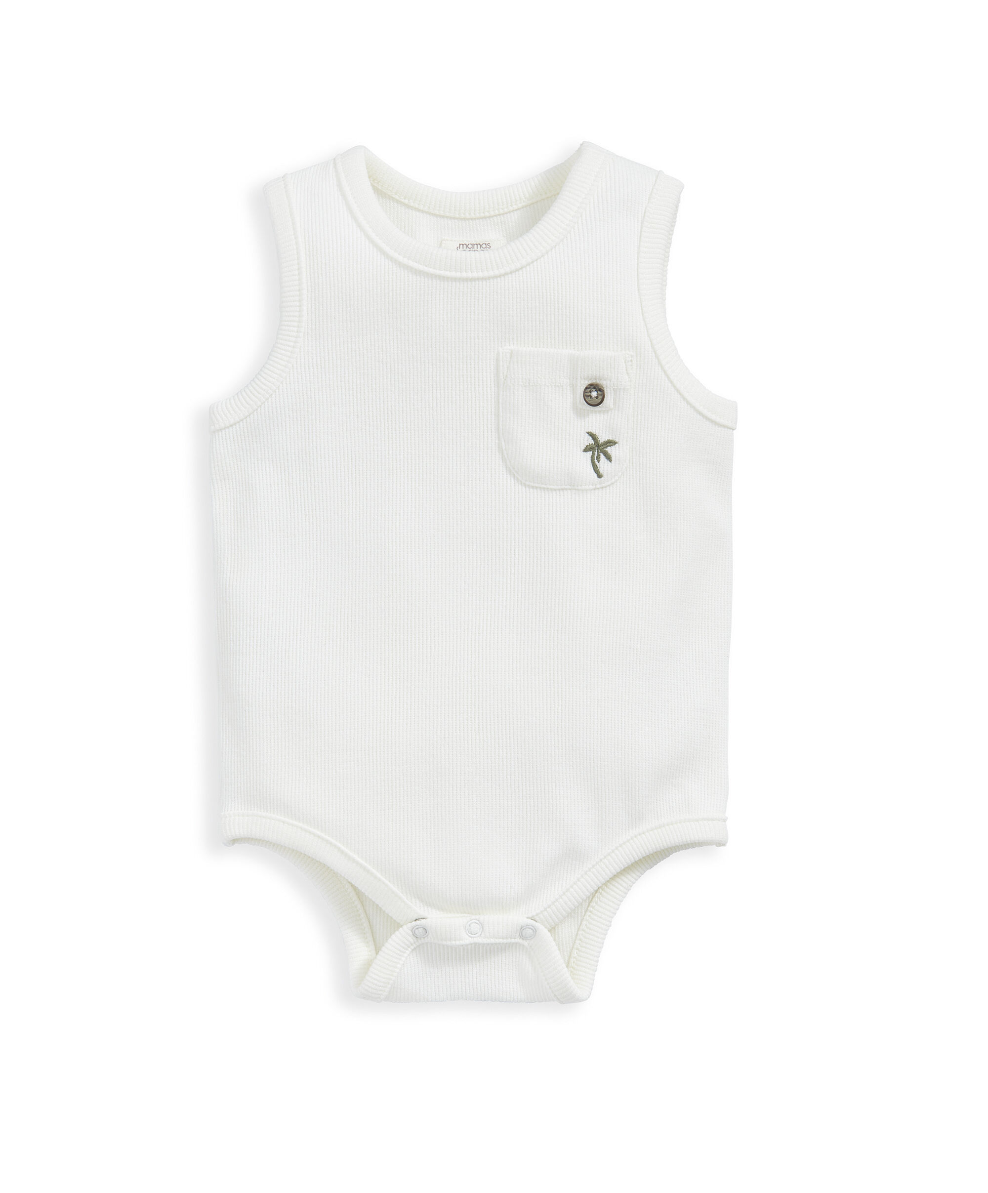 2 Piece Vest Bodysuit & Stripe Bloomer Set image number 3