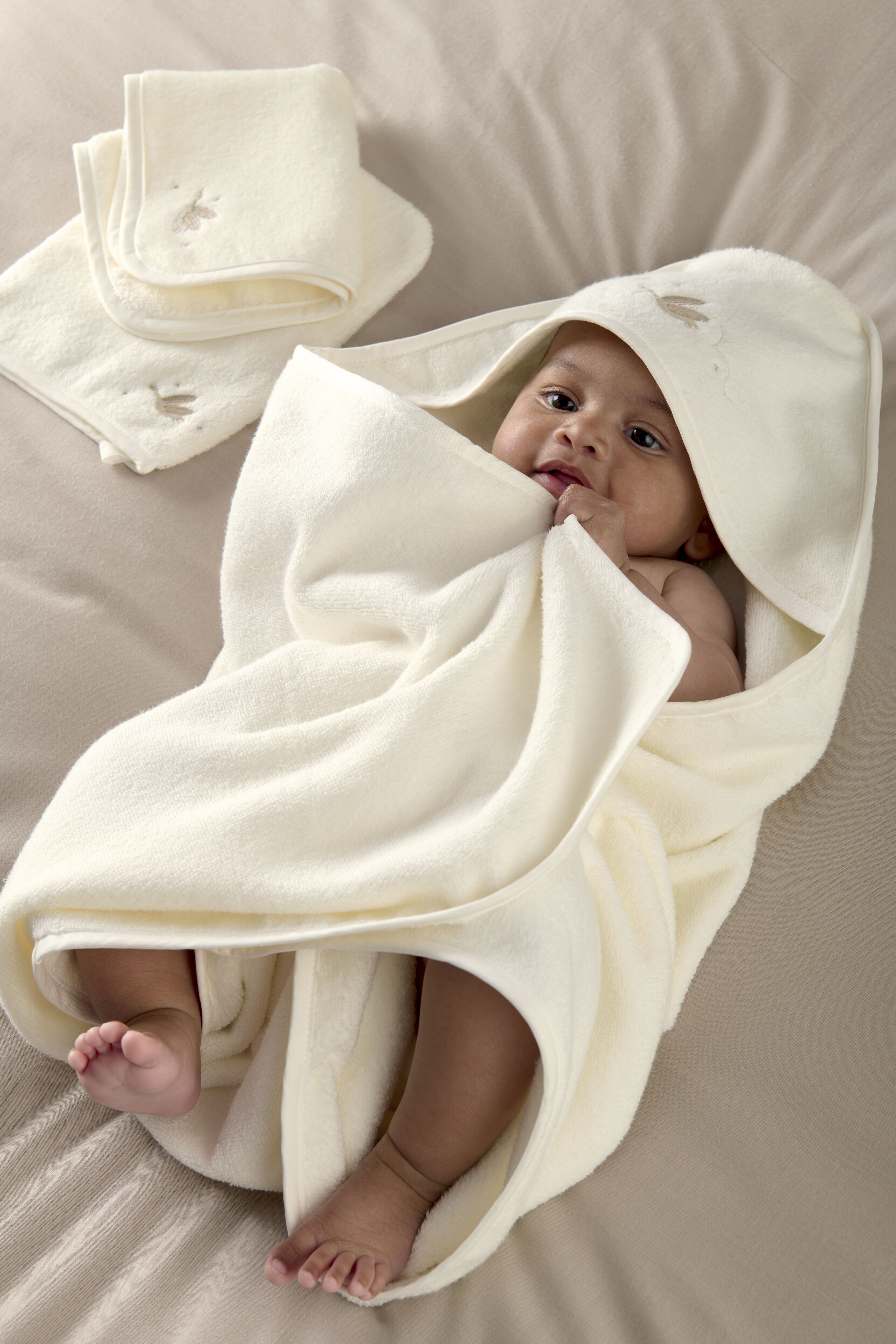 3 Piece Towelling Set - Welcome to the World Duckling image number 4