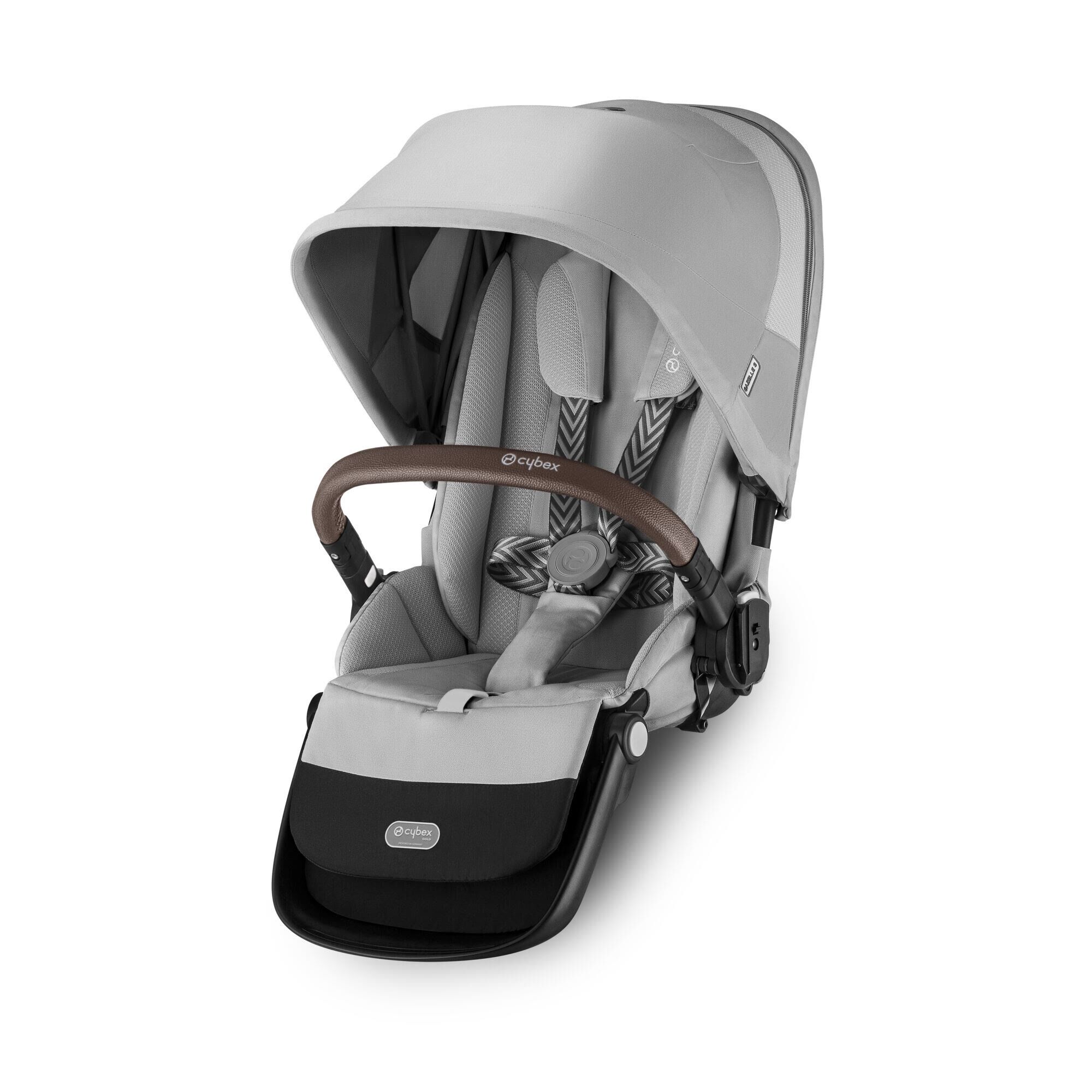 Cybex Gazelle S Lava Grey with Silver Frame image number 6