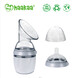 Gen 3 - Silicone Pump & Botlte Set - Grey (1 pc 160ml Silicone Pump, 1 pc Small Nipple, 1 pc Nipple Ring, 1pc PP cap) image number 1