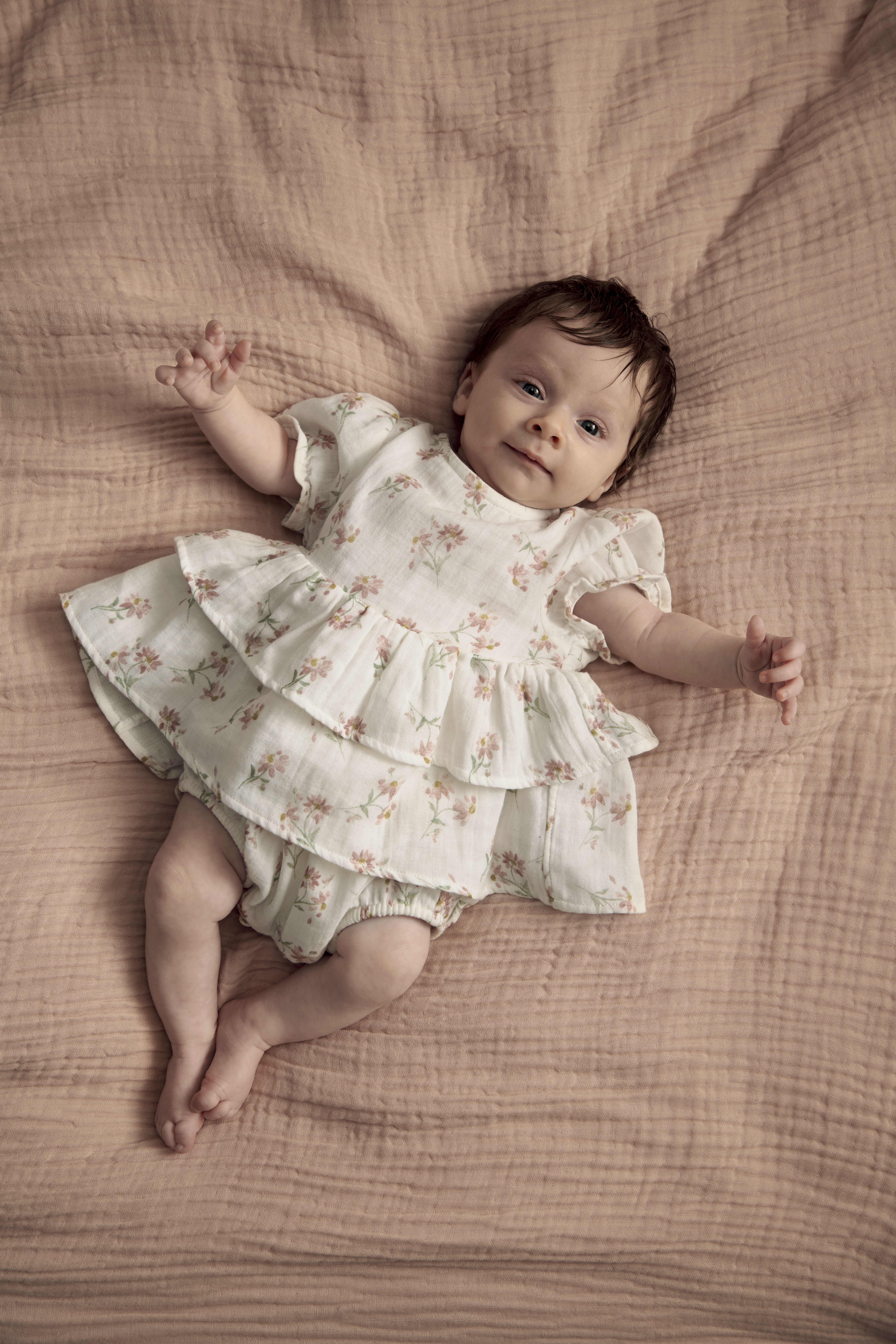 Daisy Peplum Shortie Romper image number 1