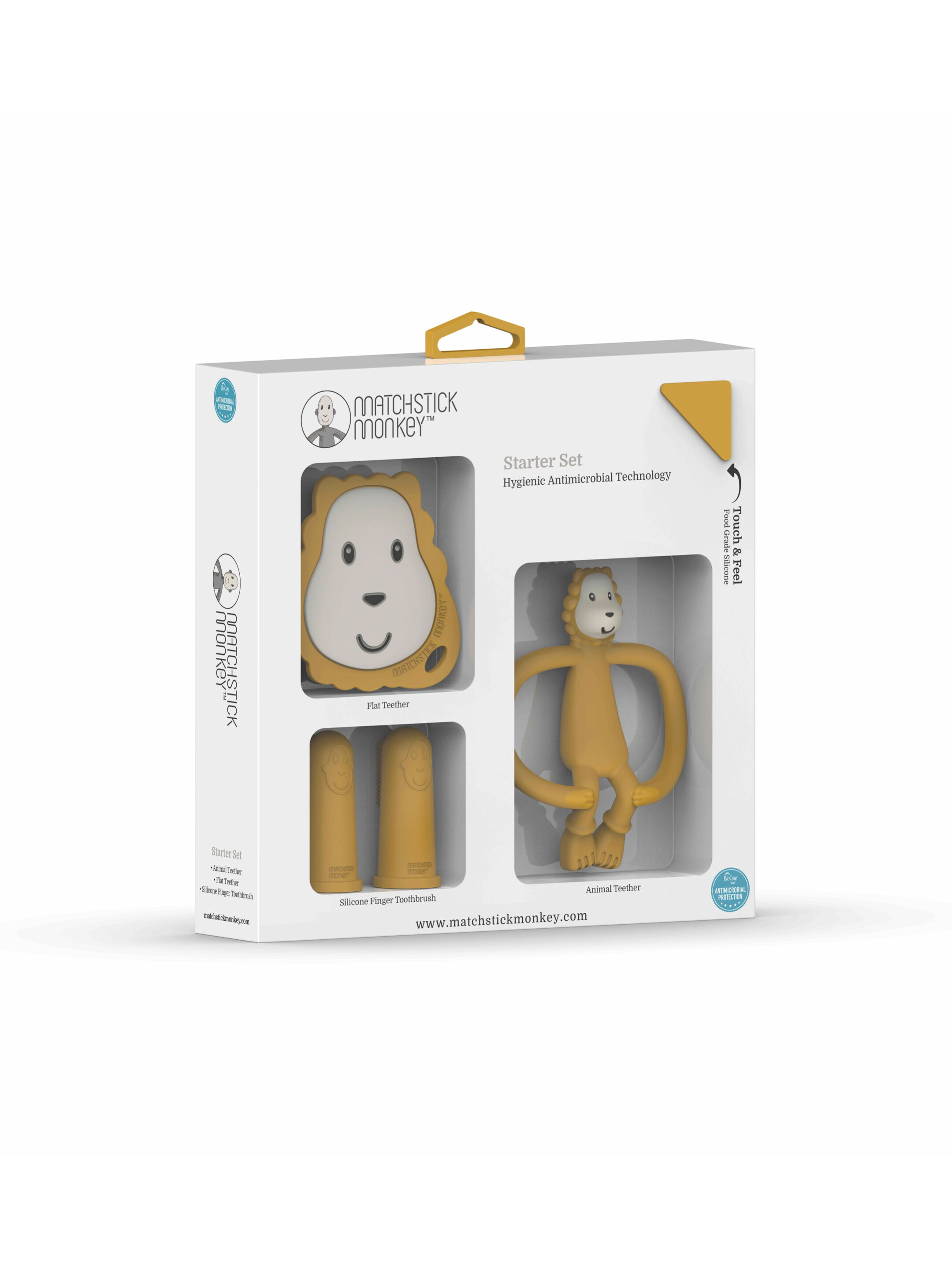 Matchstick Monkey Teething Starter Set - Lion image number 3
