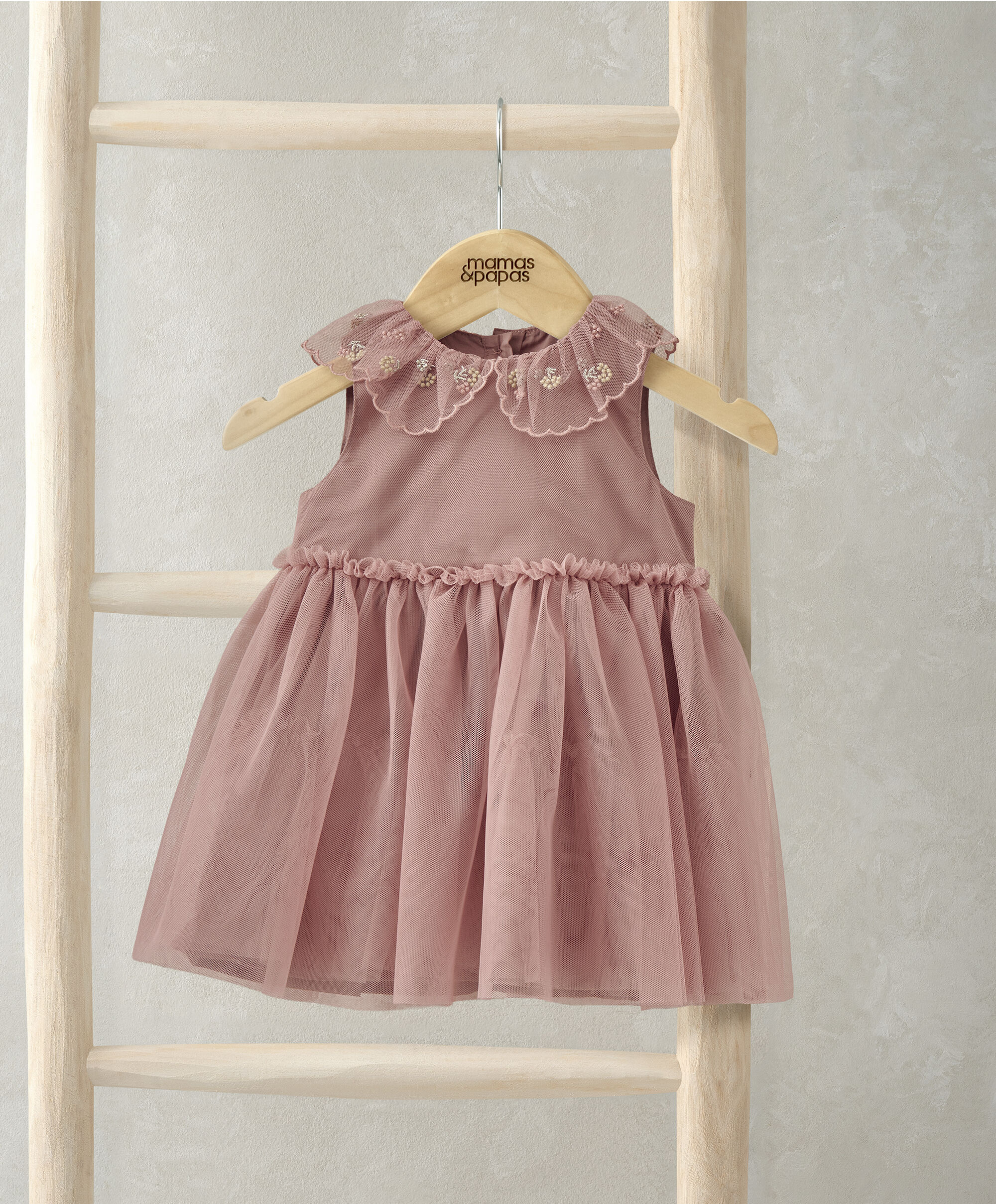 Collar Mesh Dress image number 1