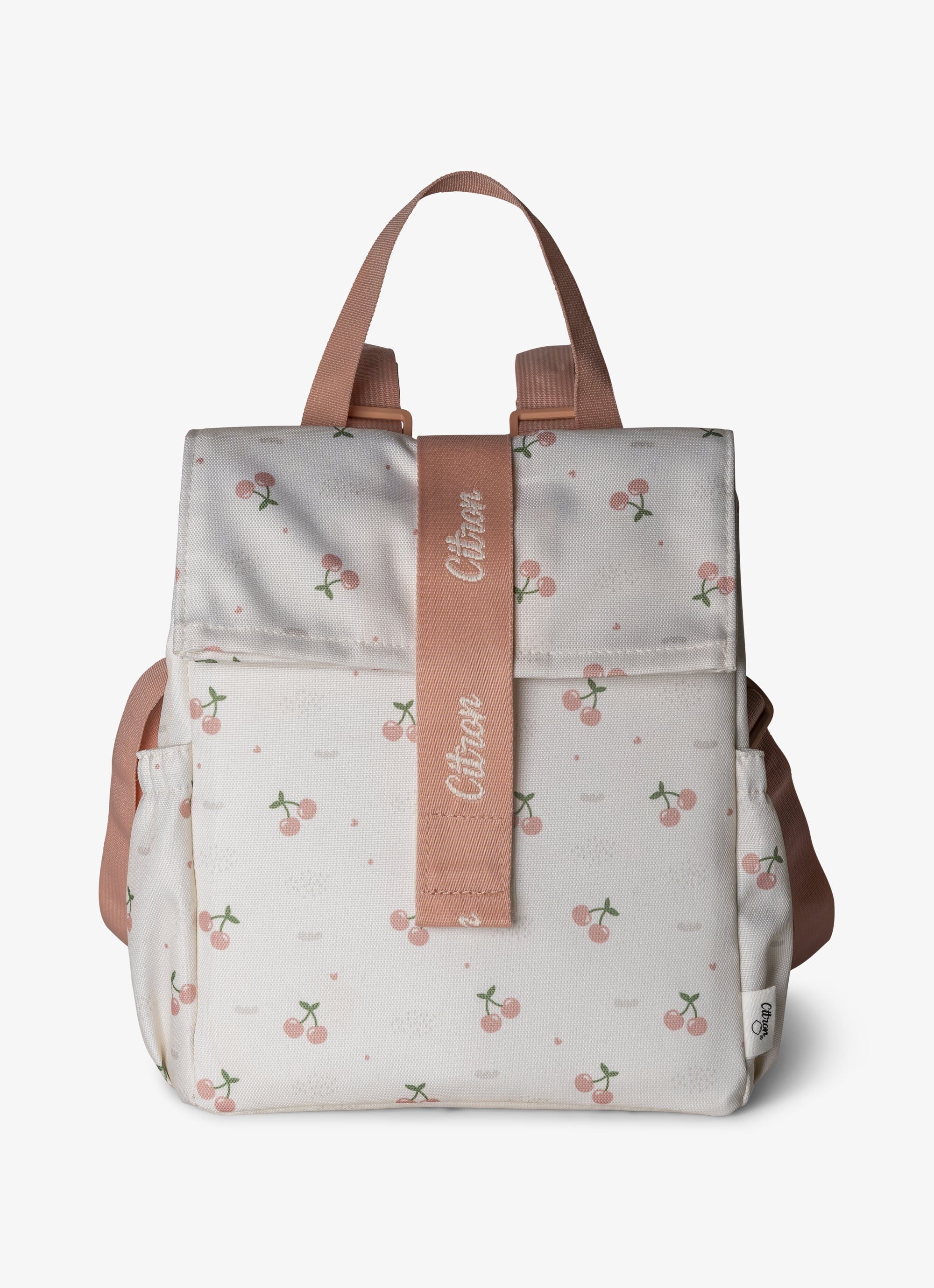 Citron Insulated Rollup Lunchbag Cherry