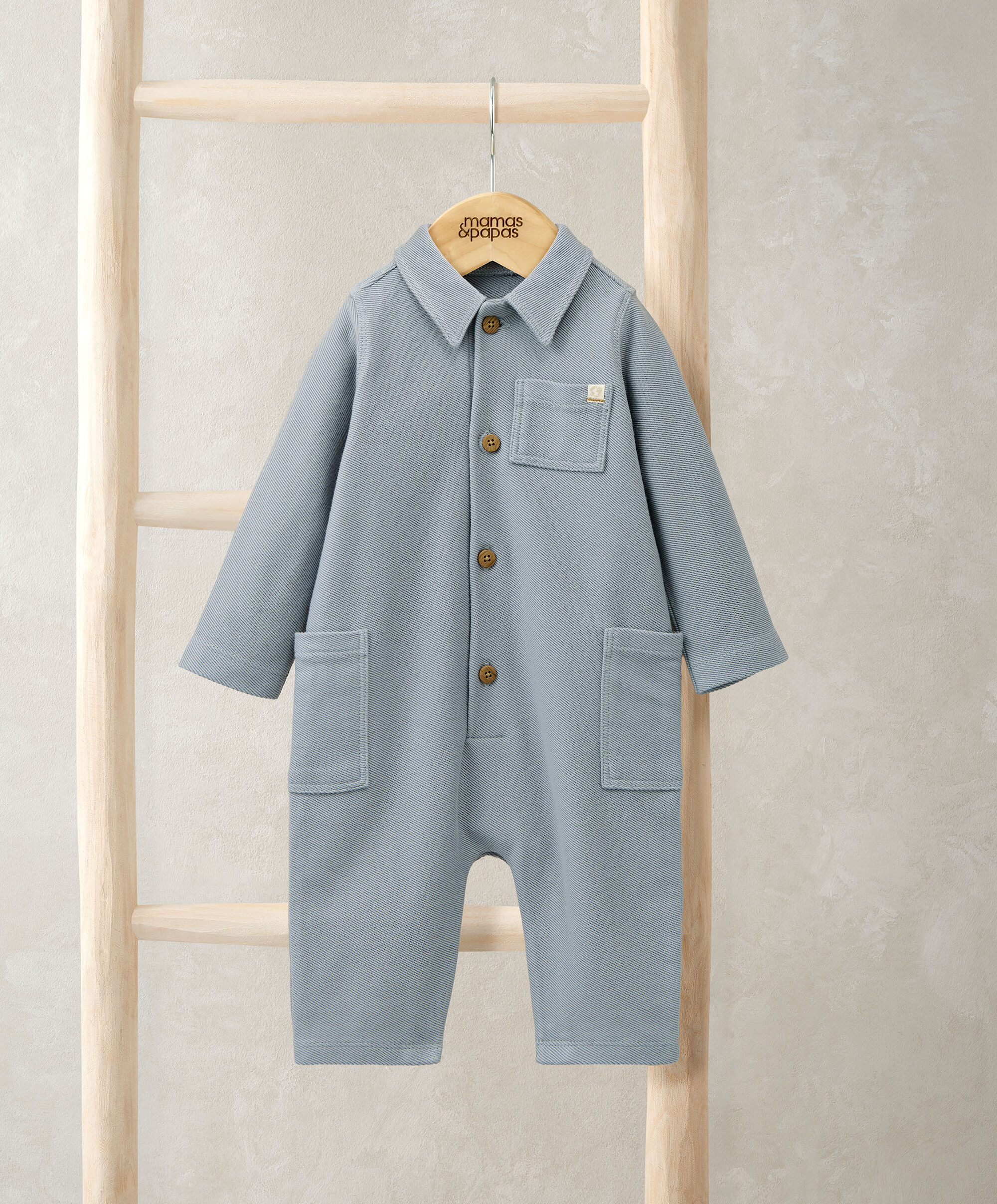 Woven Pocket Romper image number 1