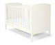 Mia Classic Convertible Cot & Toddler Bed - Ivory Wood image number 2