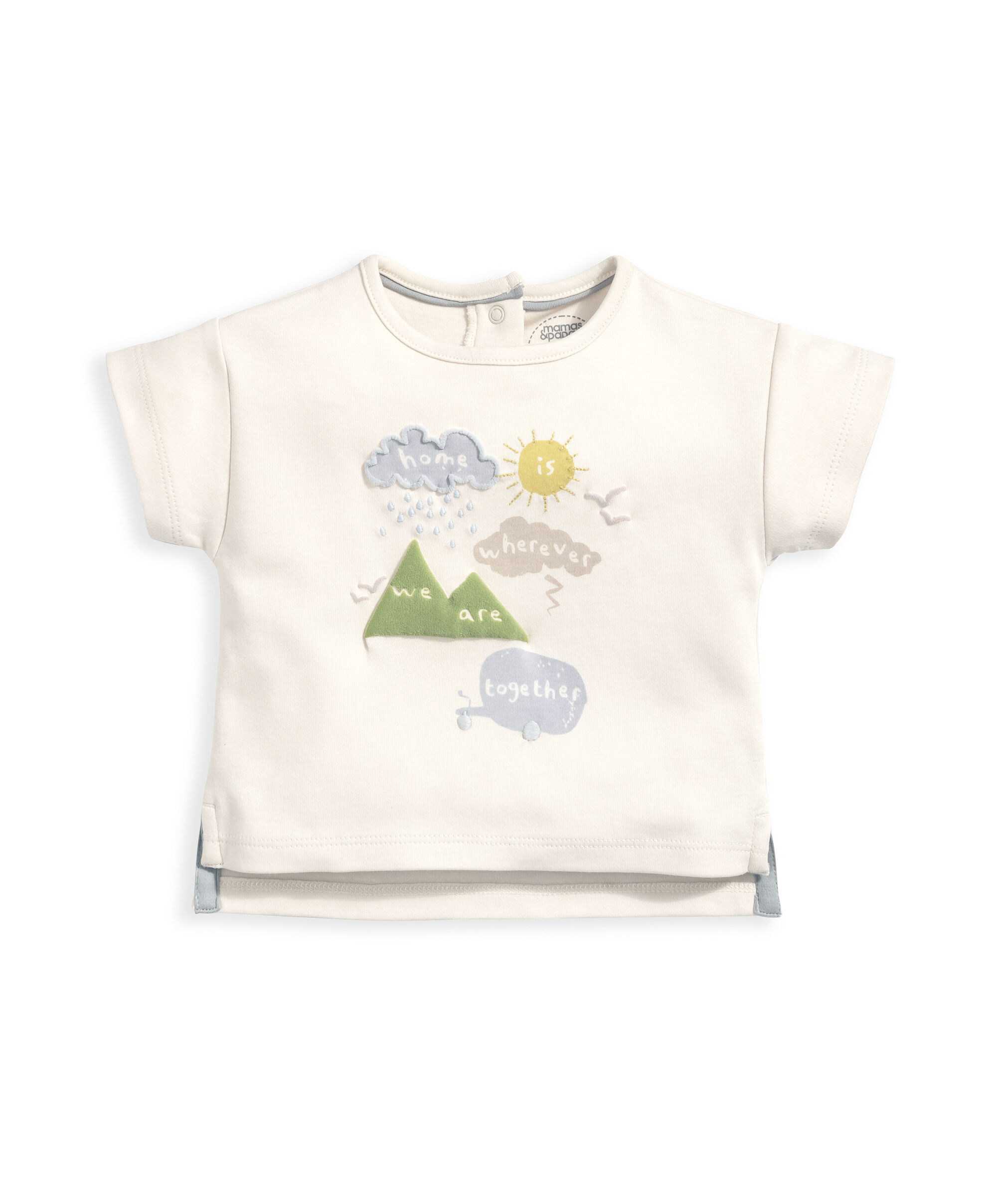 Home T-Shirt - Cream image number 2