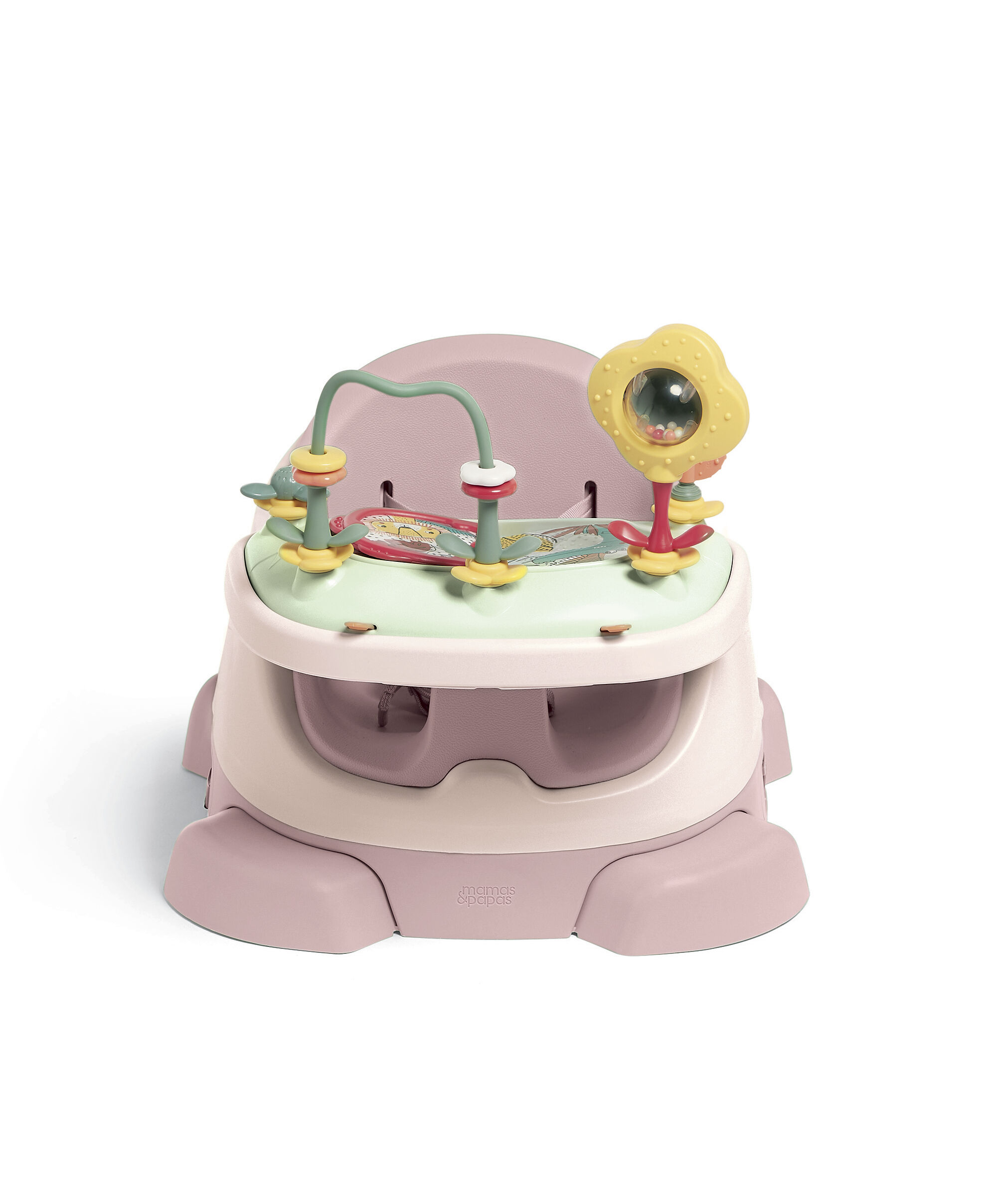 Bug 3-in-1 Floor & Booster Seat with Activity Tray - Blossom image number 6